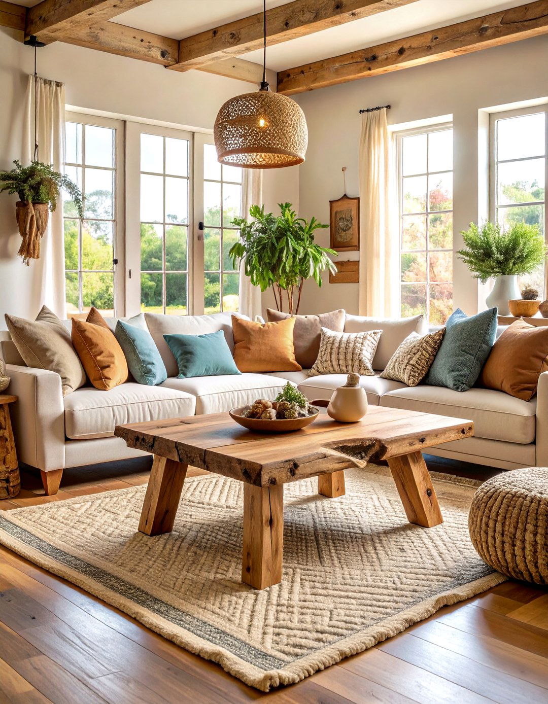 Driftwood Furniture Coastal Living Room - 24 Coastal Living Room Ideas
