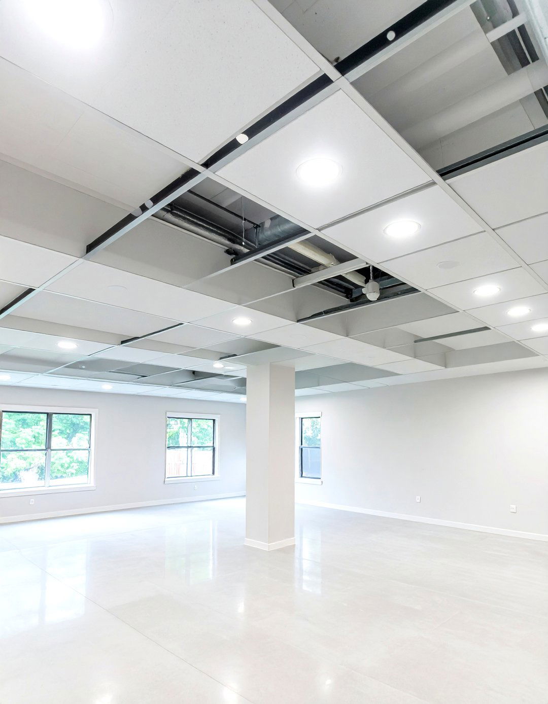 Drop Ceiling Tile Systems for Basements - 24 Basement Ceiling Ideas