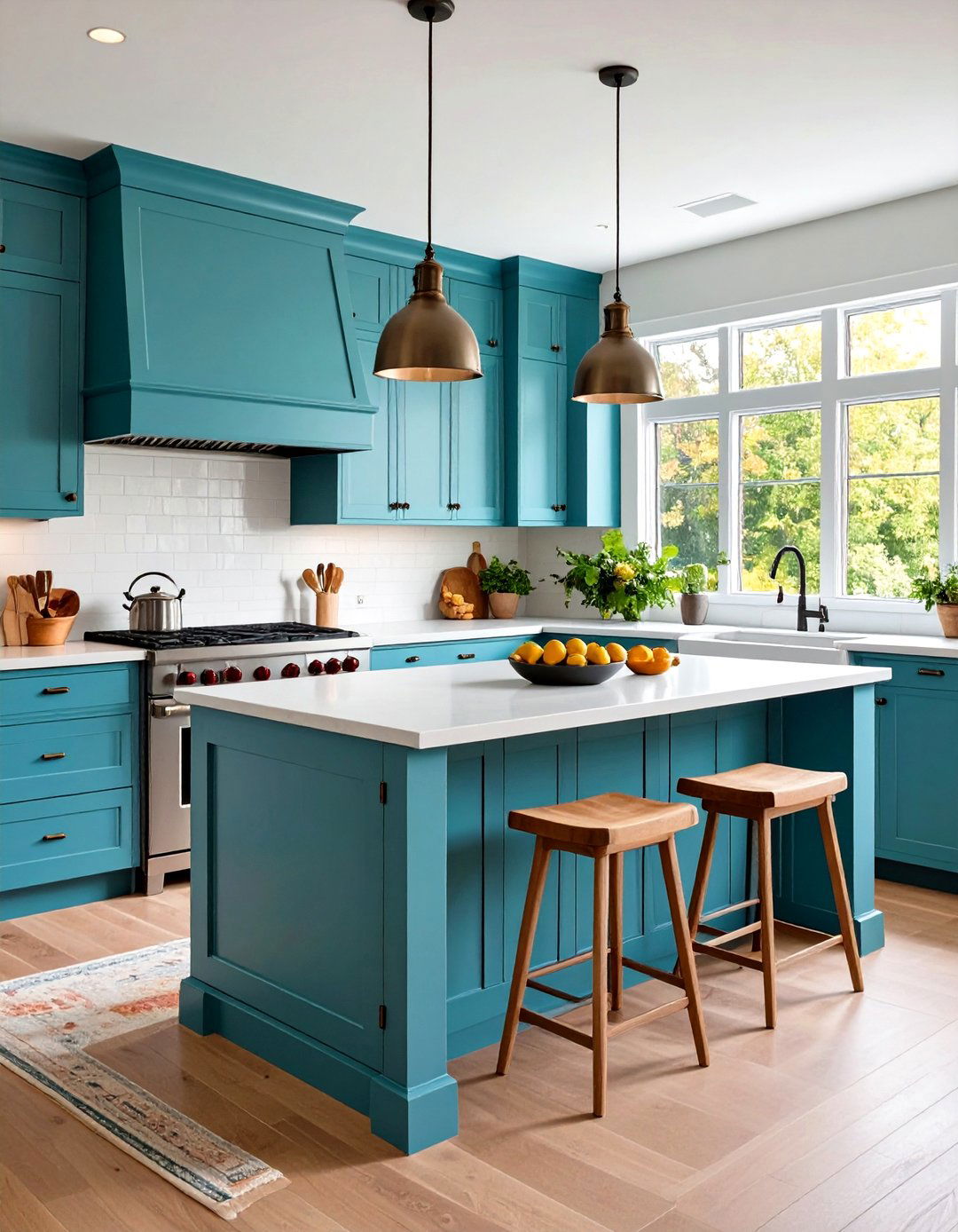 Drop Leaf Kitchen Island - 24 Rustic Kitchen Island Ideas