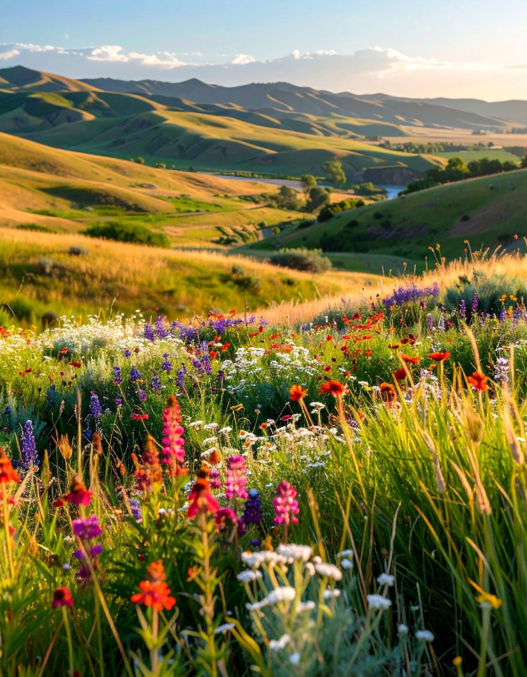 Drought Resistant Prairie Gardens - 24 Sloping Garden Design Ideas