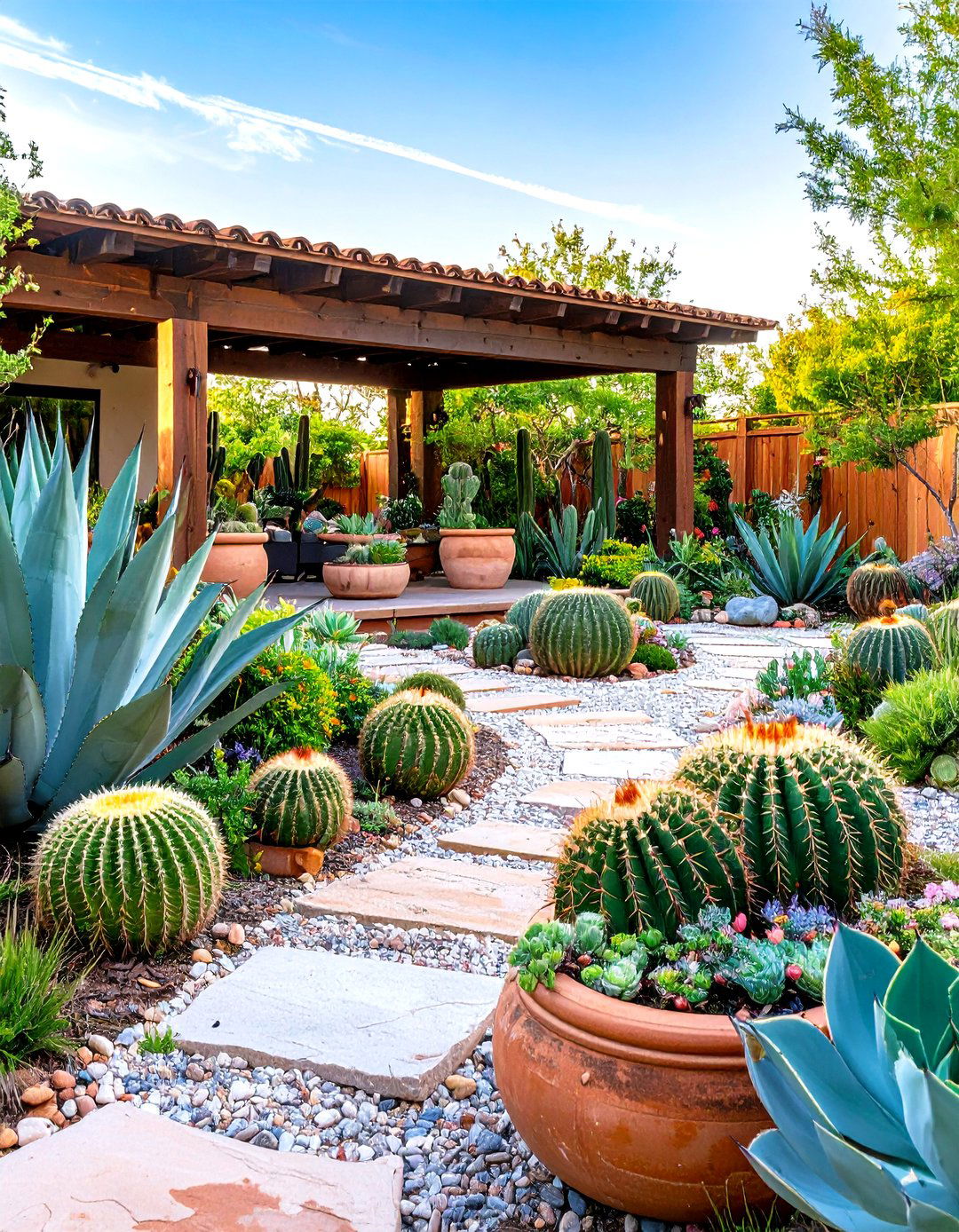 Drought Resistant Succulent Landscape Design - 24 spanish bungalow exterior ideas