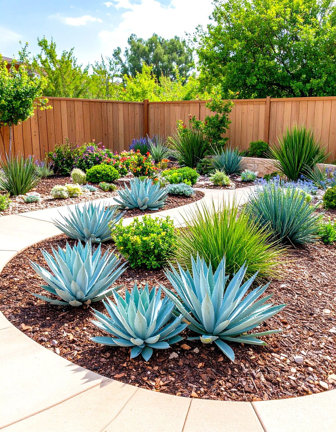 Drought Tolerant Evergreen Landscape - 24 Front Yard Evergreen Landscaping Ideas