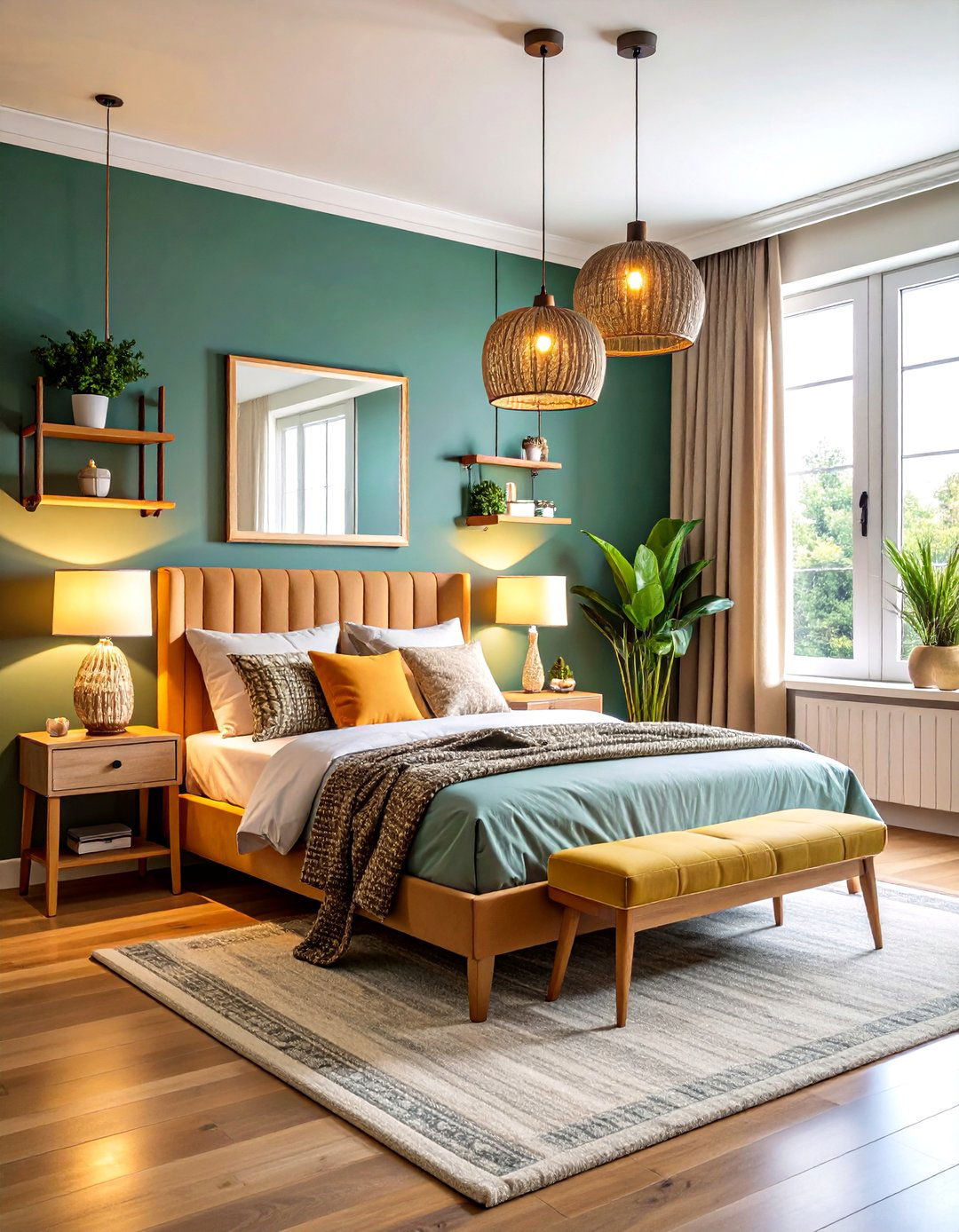 Dual Purpose Lighting - 24 Small Guest Bedroom Ideas