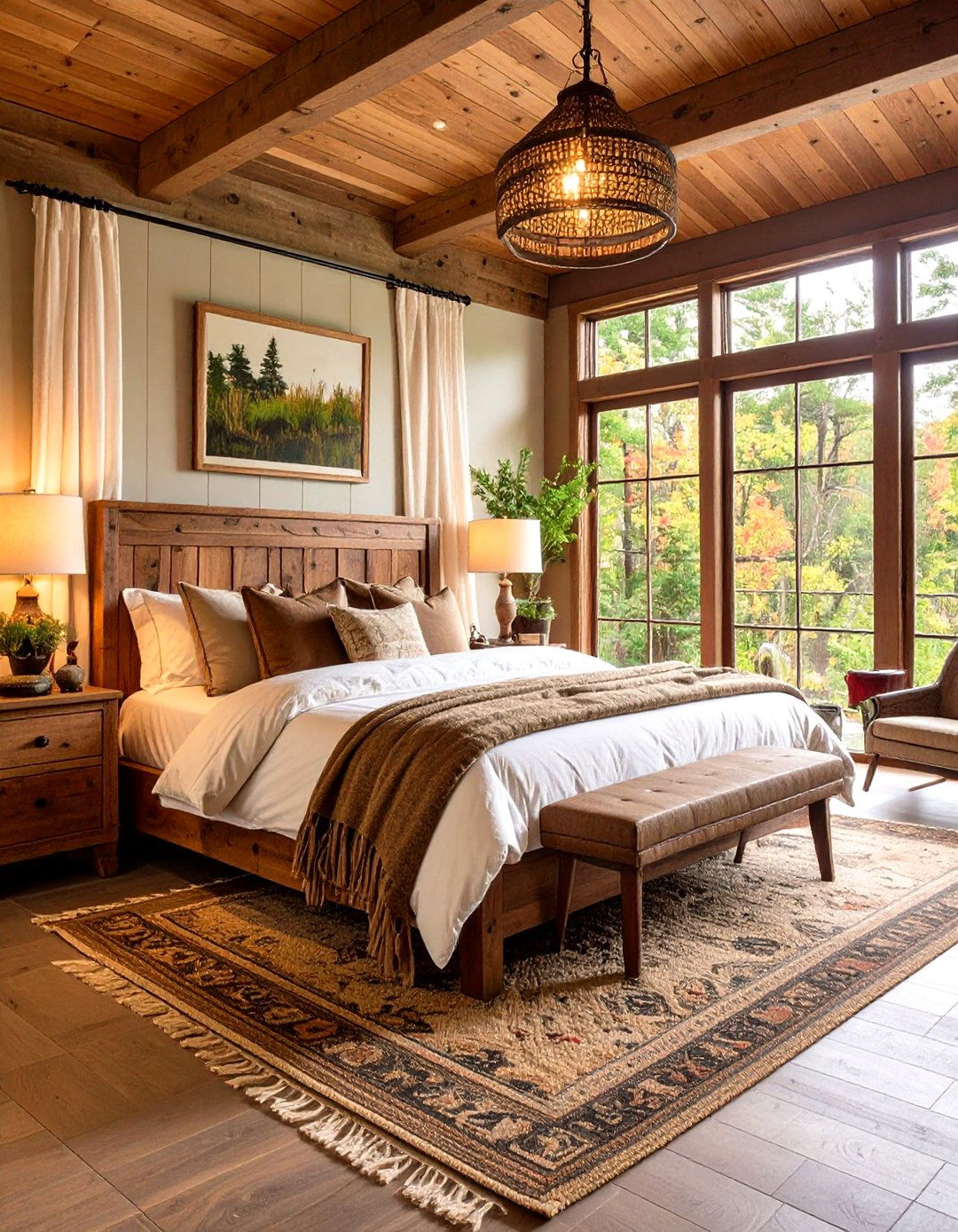 Duck Hunting Retreat Bedroom - 24 Hunting Bedroom Ideas