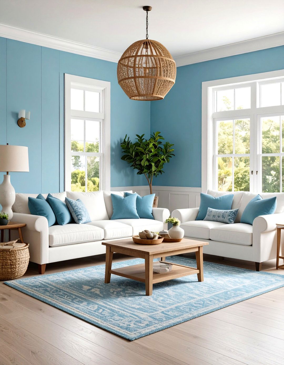 Dusty Blue Living Room Paint - 24 Living Room Paint Colors