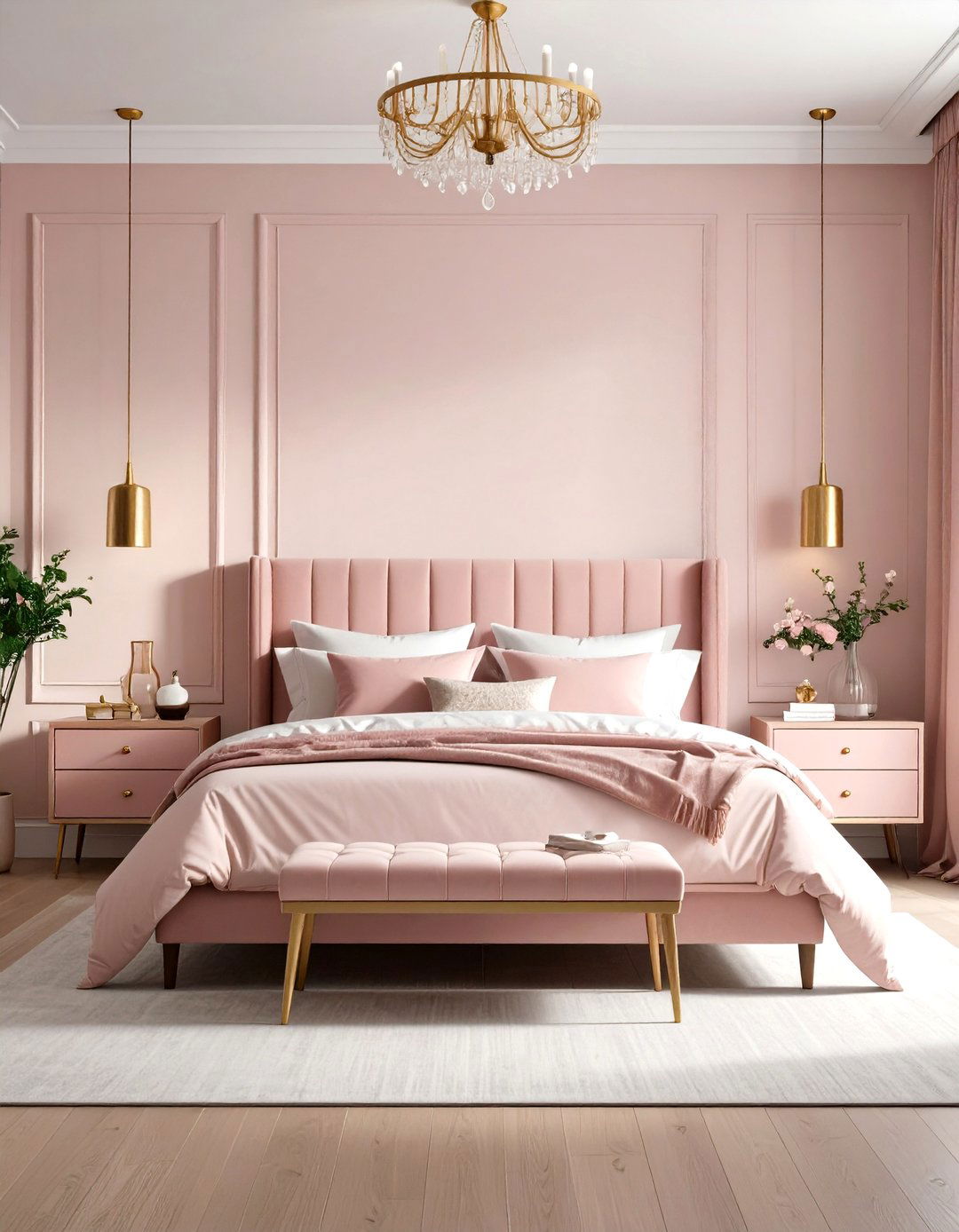 Dusty Rose Painted Furniture Collection - 24 Dusty Rose Bedroom Ideas