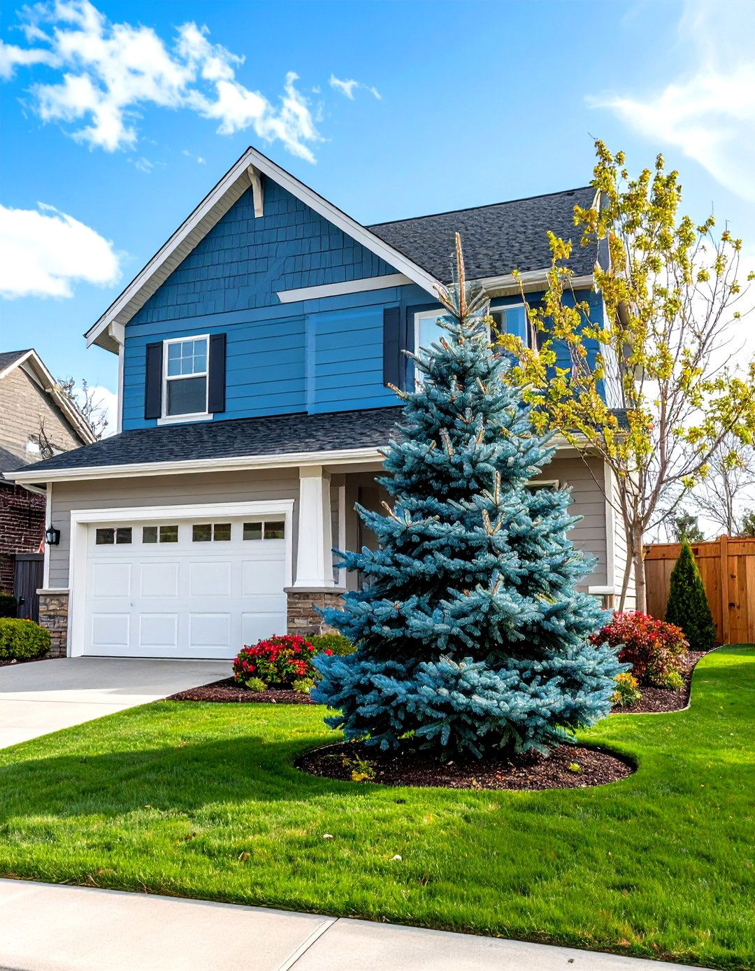 Dwarf Blue Spruce - 24 Small Trees for Front Yard