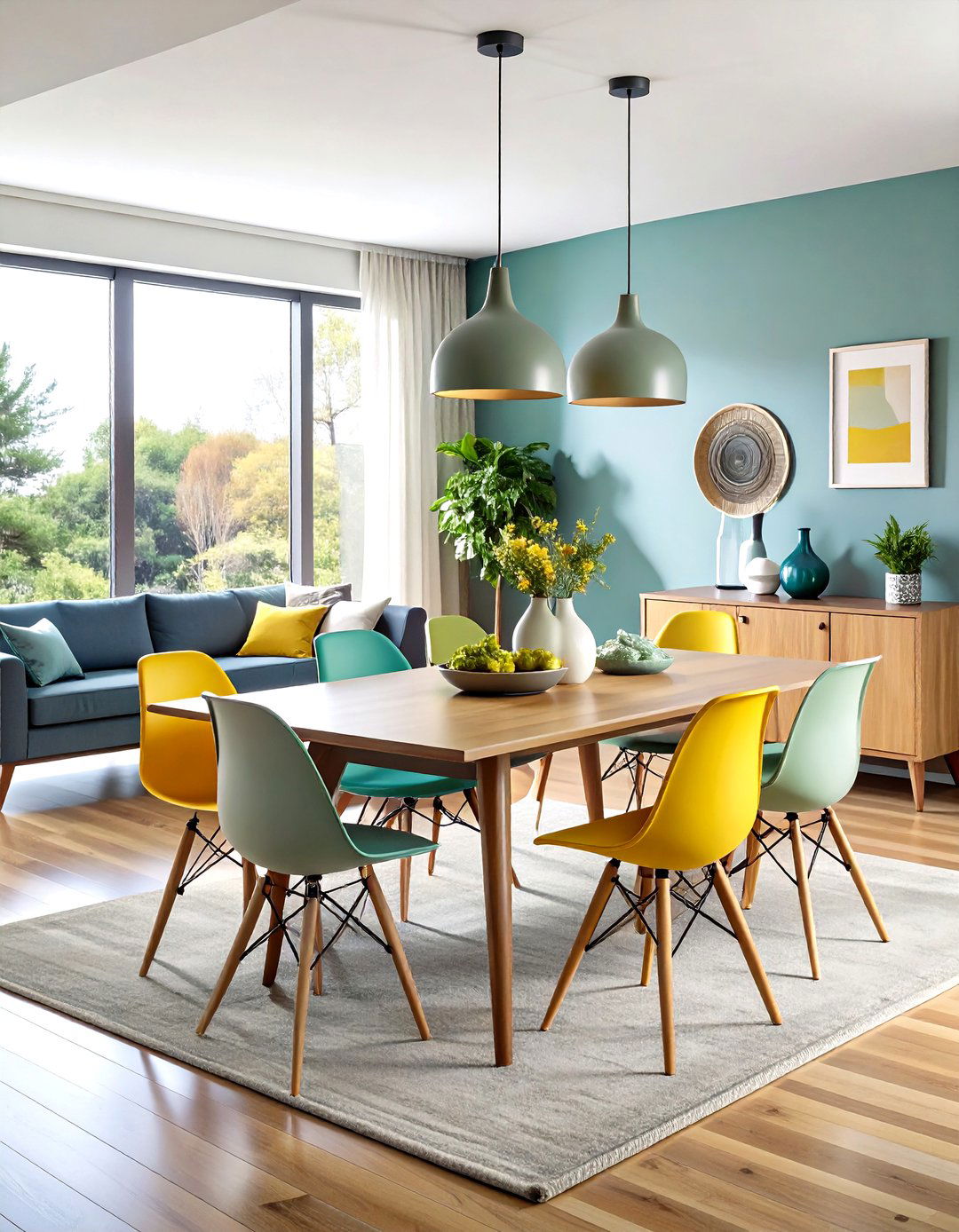 Eames Style Furniture Collections - 24 Mid-century Modern Dining Rooms