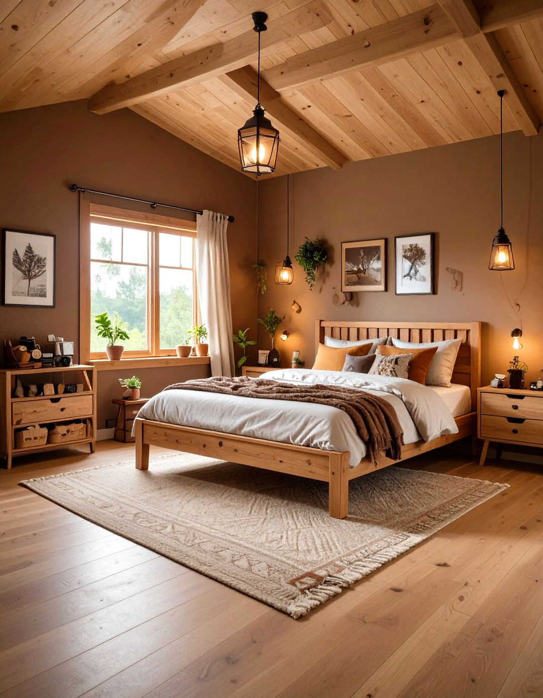 Earth Brown Outdoor Adventure - 24 Boys Room Paint Ideas