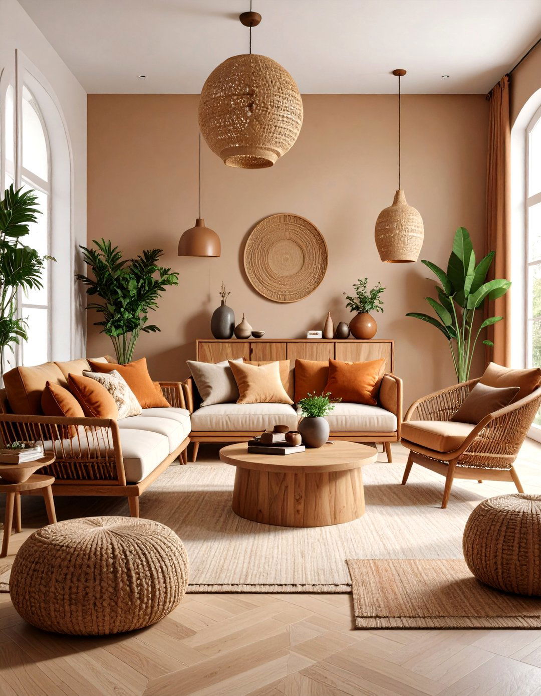 Earth Tone Color Coordination - 24 1970s-inspired Design Ideas