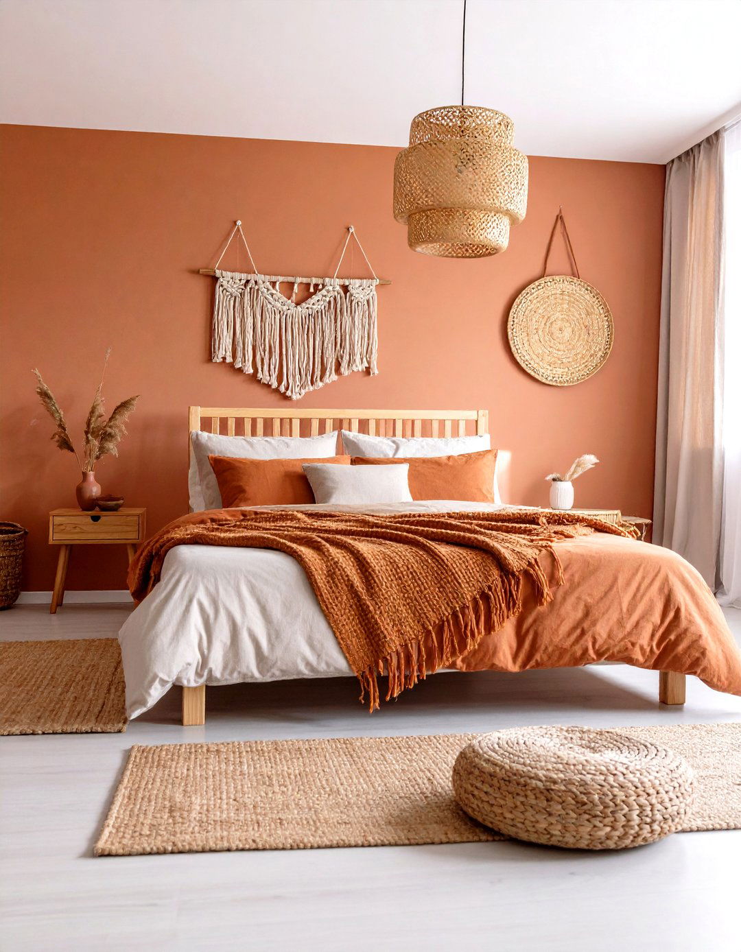 Earth Tone Color Drenching Bedrooms - 24 House Decor Ideas