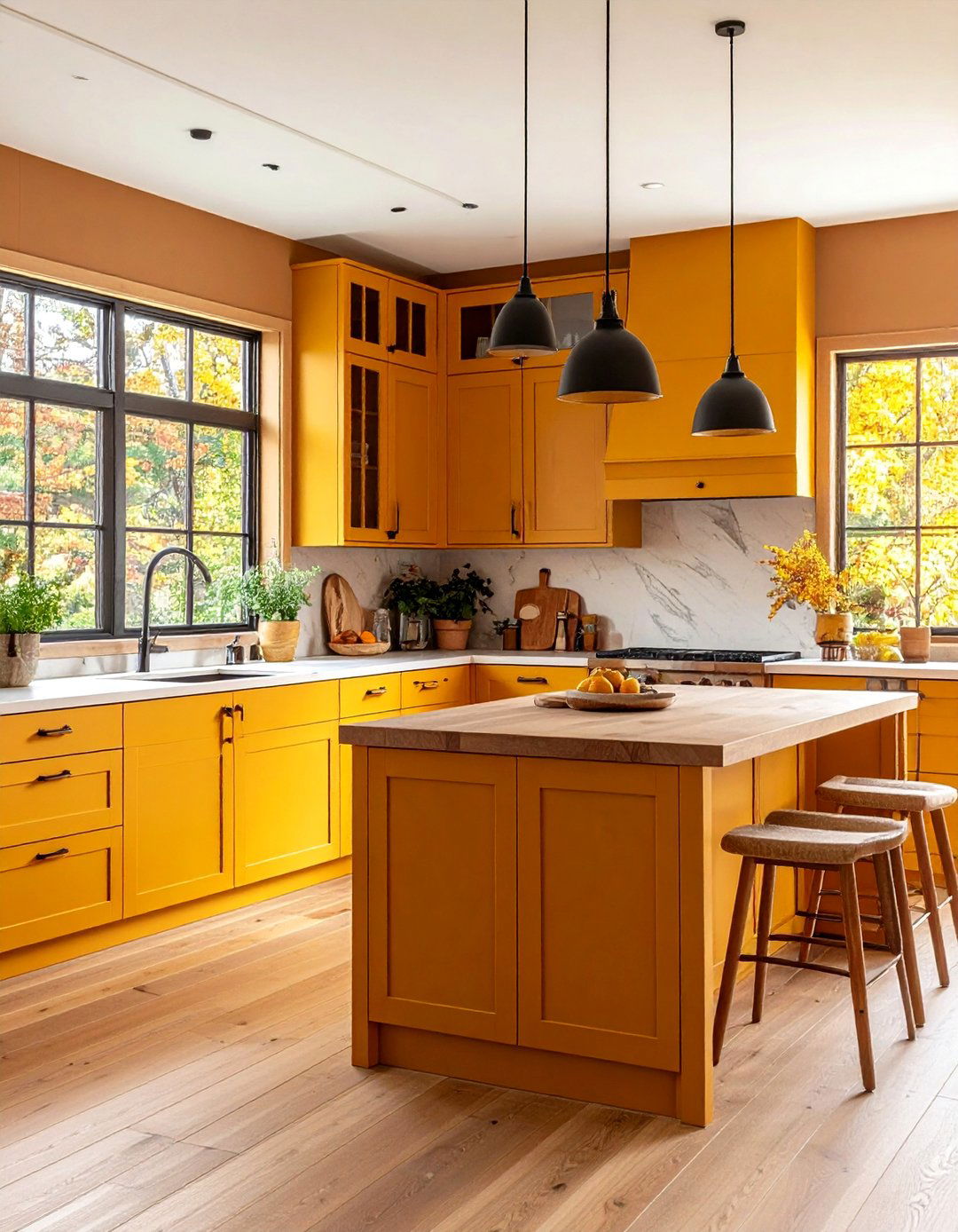 Earth Tone Color Palette Kitchen - 24 70s Kitchen Ideas