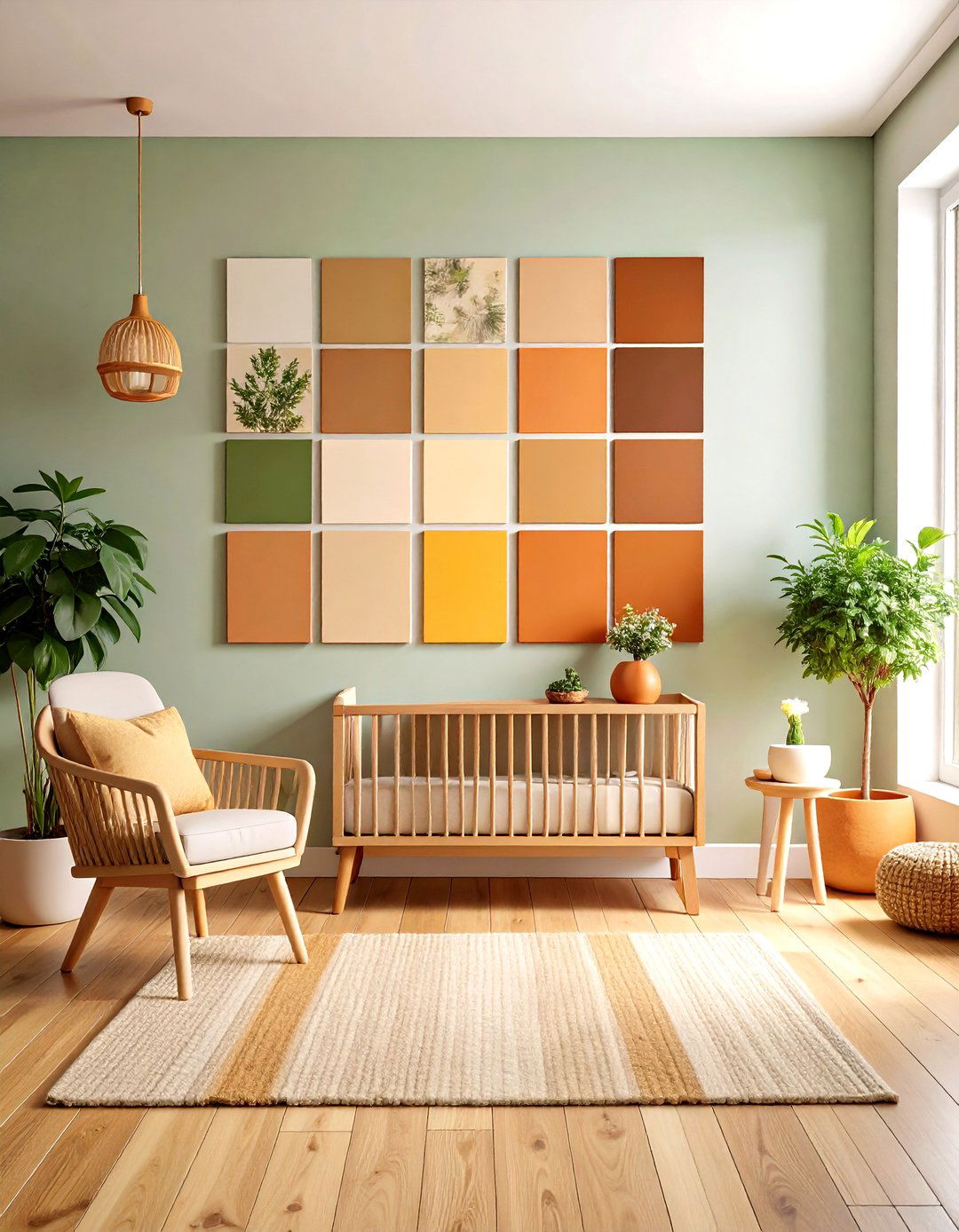 Earth Tone Color Palette - 24 Safari Nursery Decor Ideas