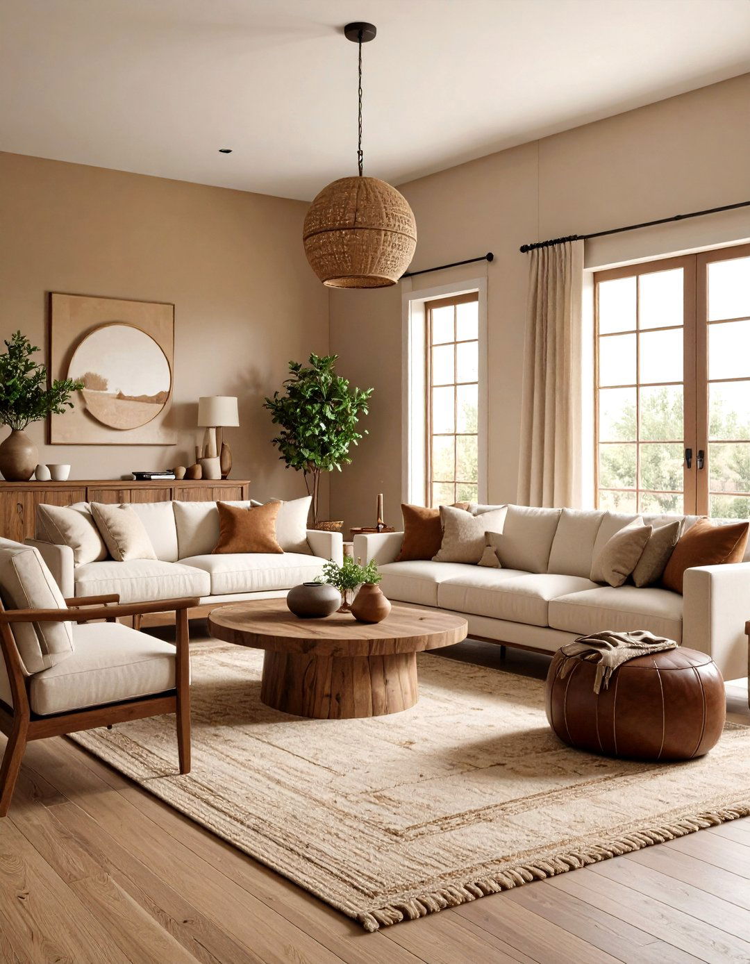 Earth Tone Foundation Palettes - 24 Western Living Room Ideas
