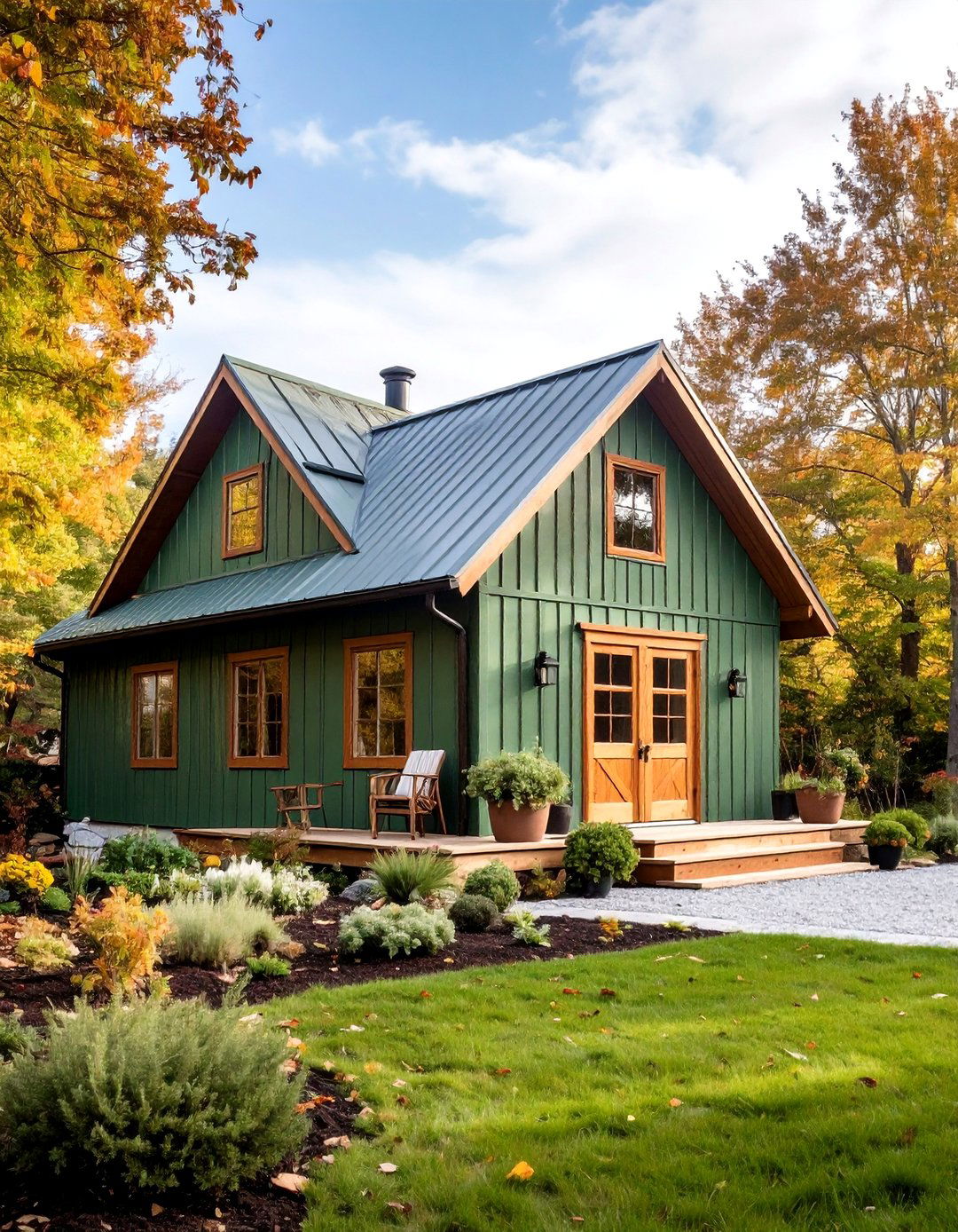Earth Tone Natural Color Palette - 24 Barndominium Exterior Ideas