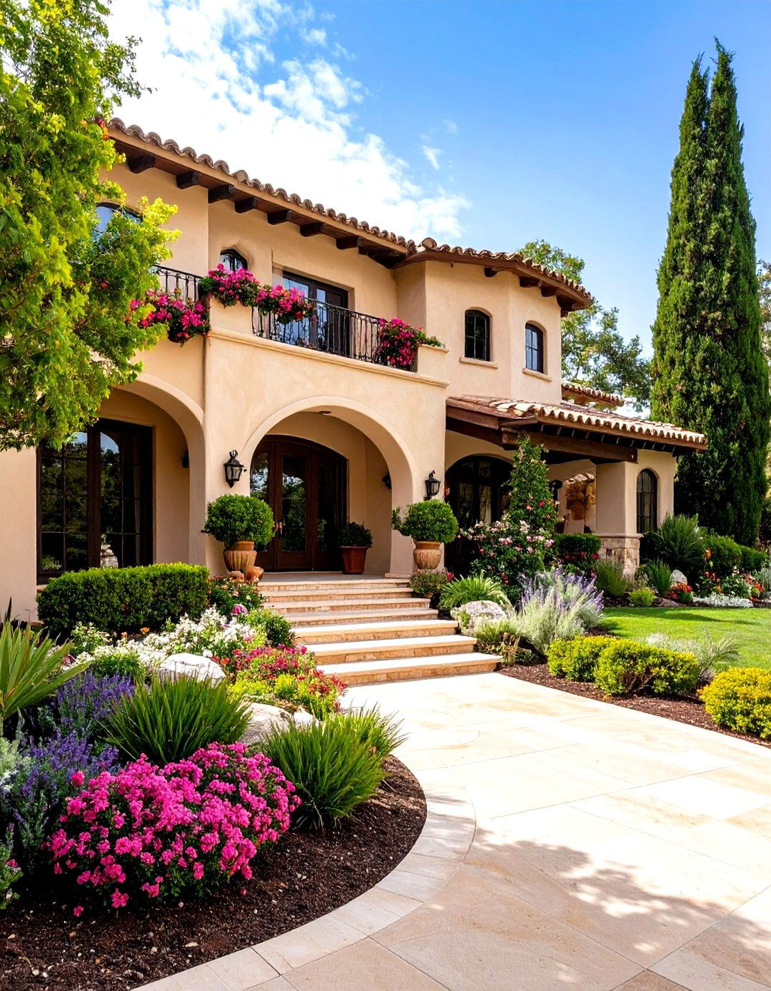 Earth Tone Stucco Finishes - 24 spanish style home exterior ideas