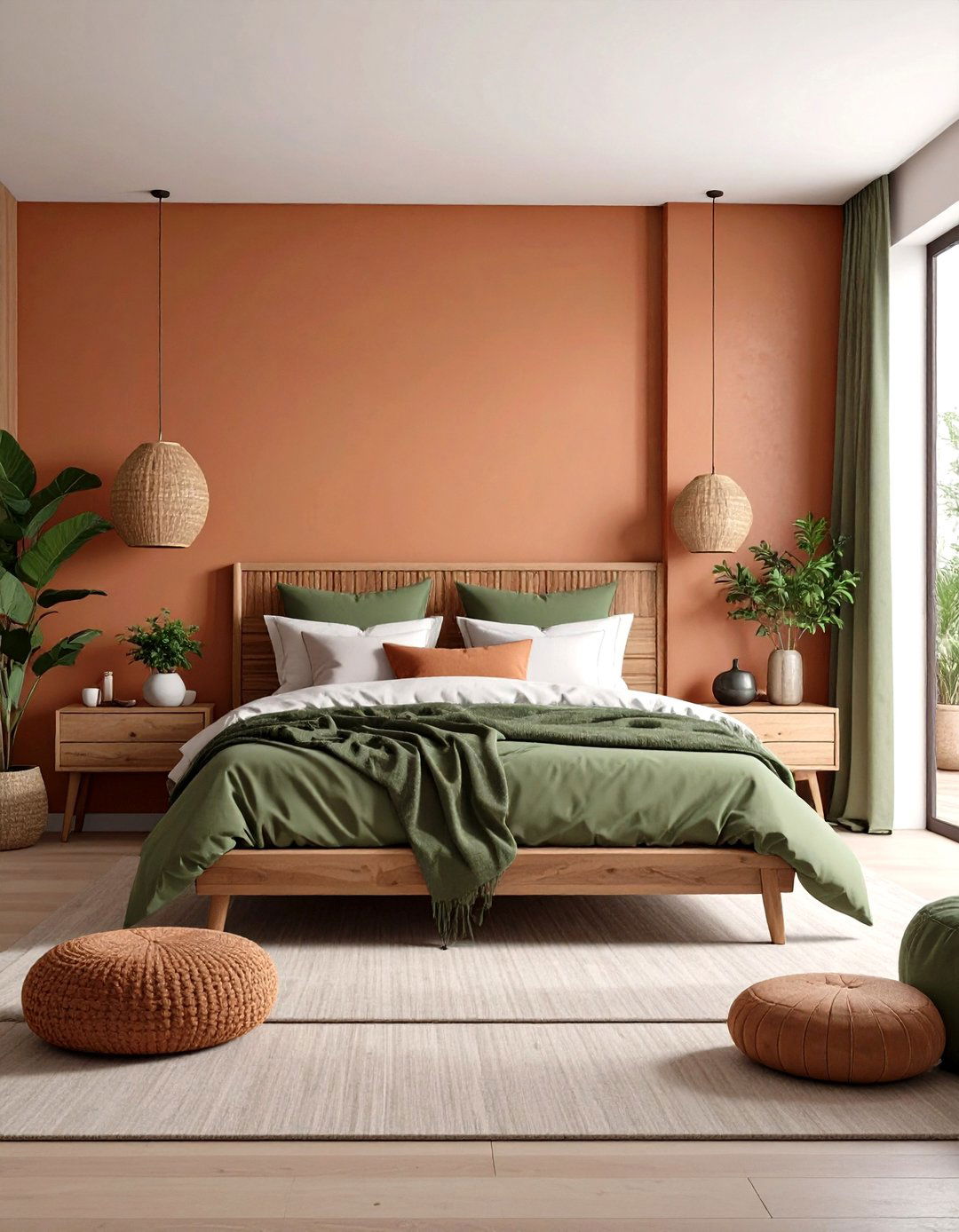 Earth Toned Color Palettes - 24 luxury modern bedroom ideas