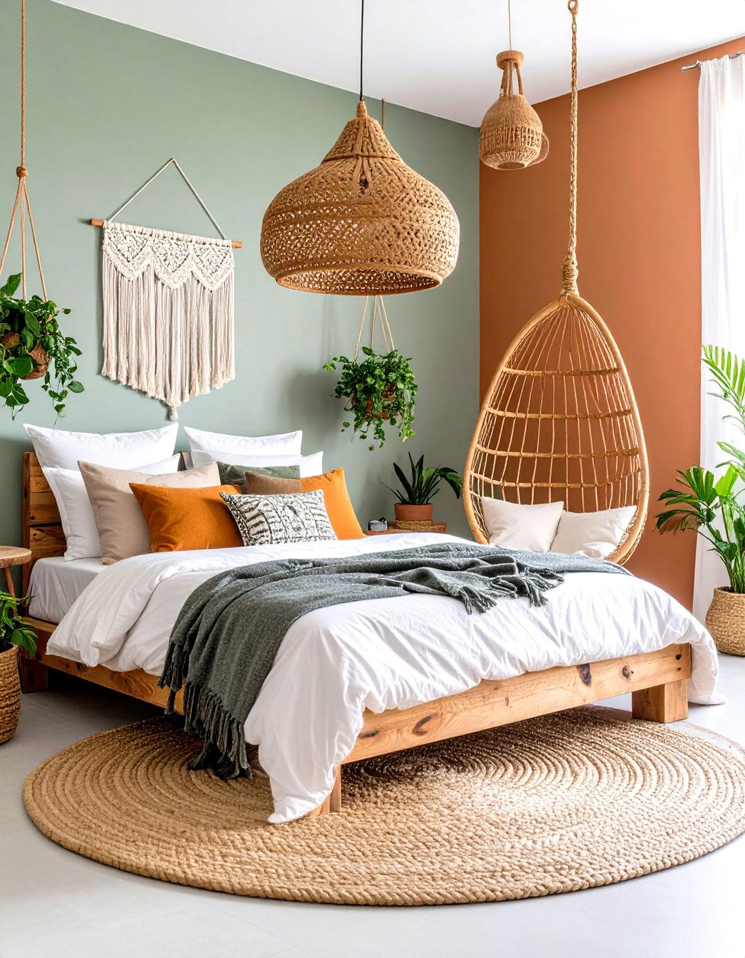 Earthy Bohemian Natural Retreat - 24 60s Bedroom Ideas