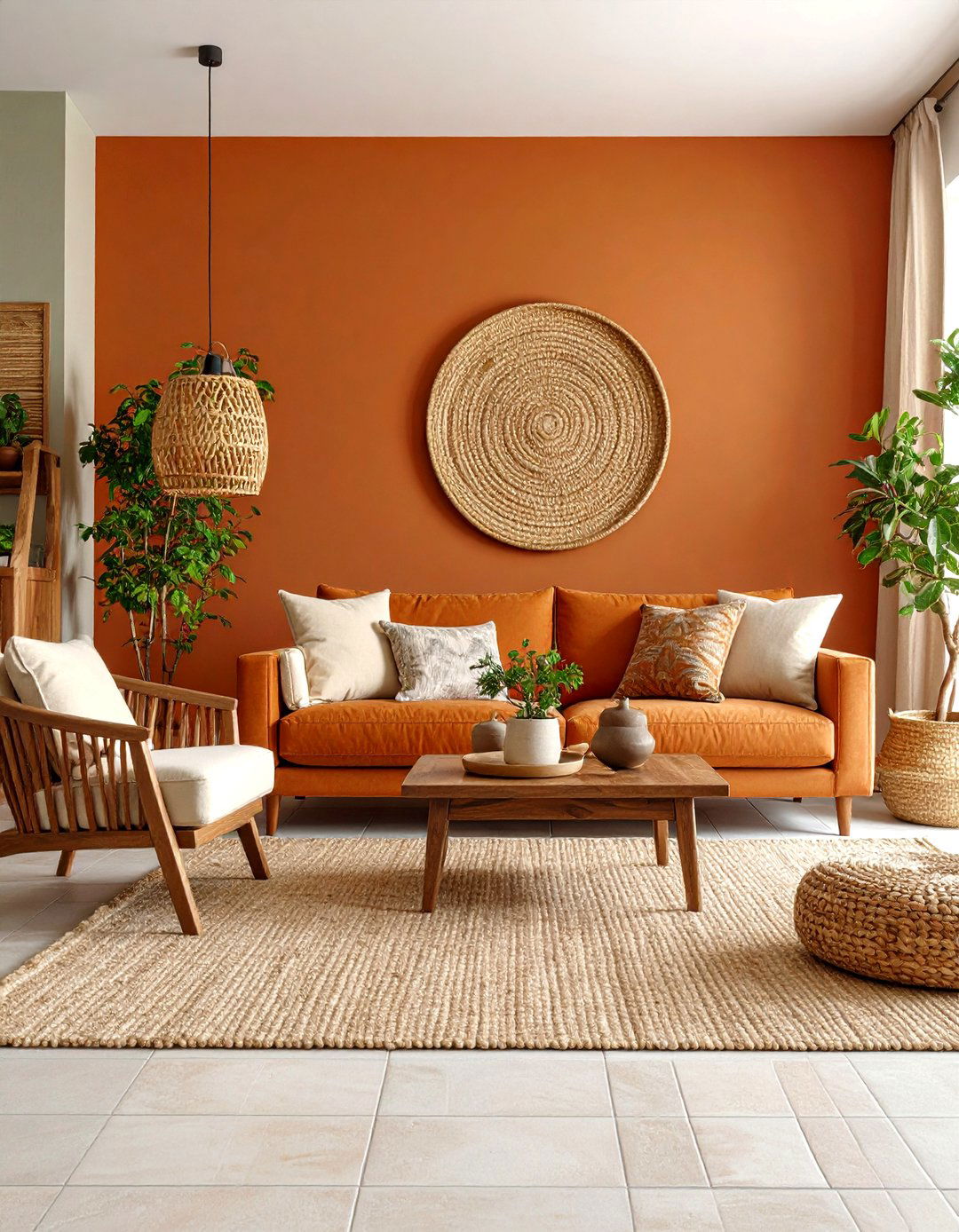 Earthy Living Room Colors with Natural Materials - 24 Simple Living Room Ideas