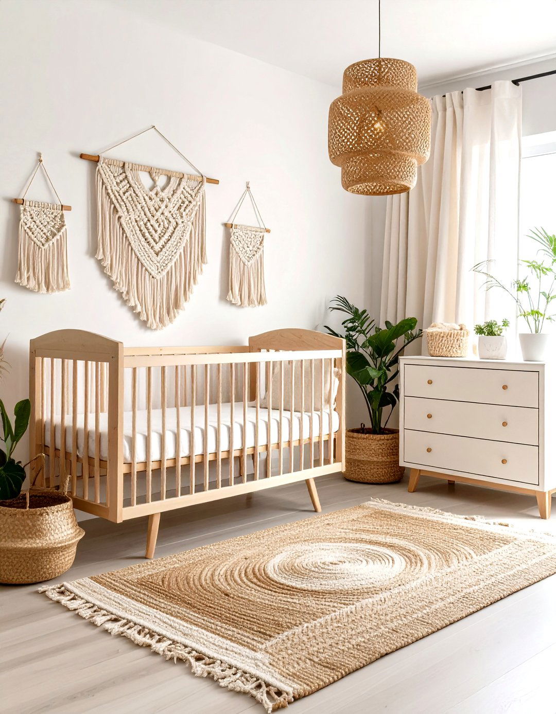 Earthy Neutral Boho Nursery Theme - 24 Boho Nursery Ideas