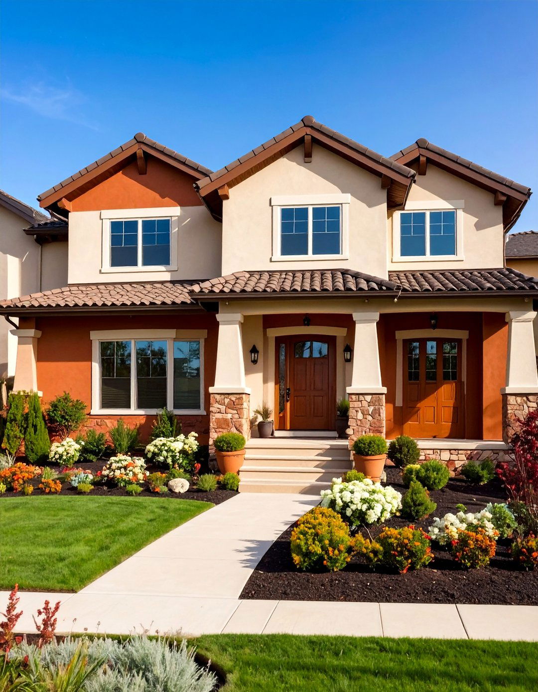 Earthy Terracotta Color Schemes - 24 Boho House Exterior Ideas