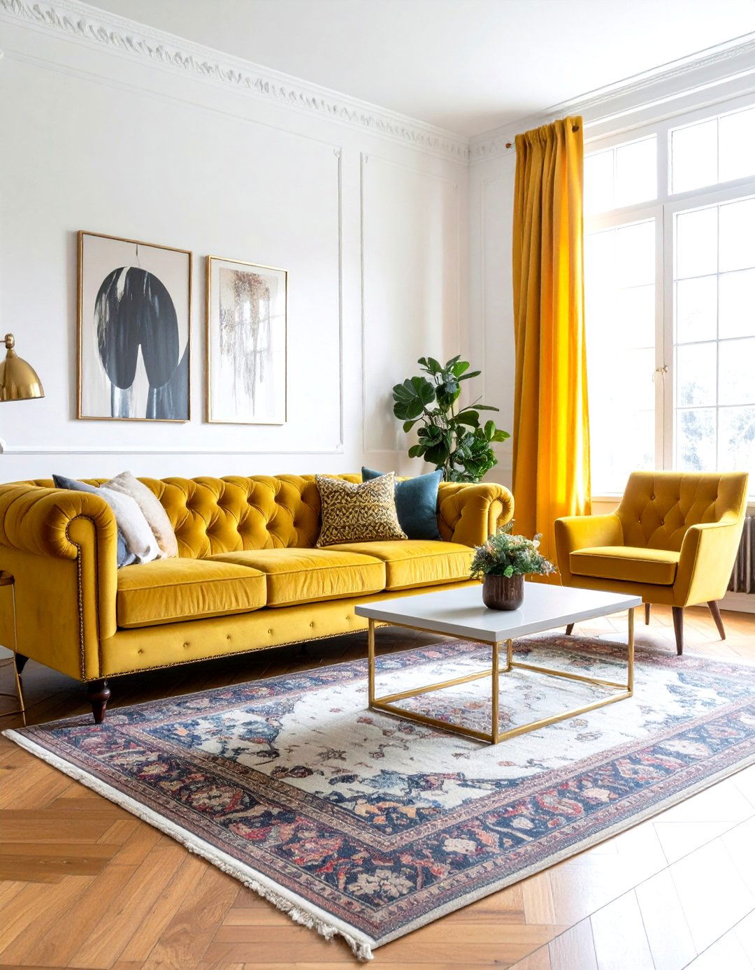 Eclectic Cream Expression - 24 Cream Living Room Ideas