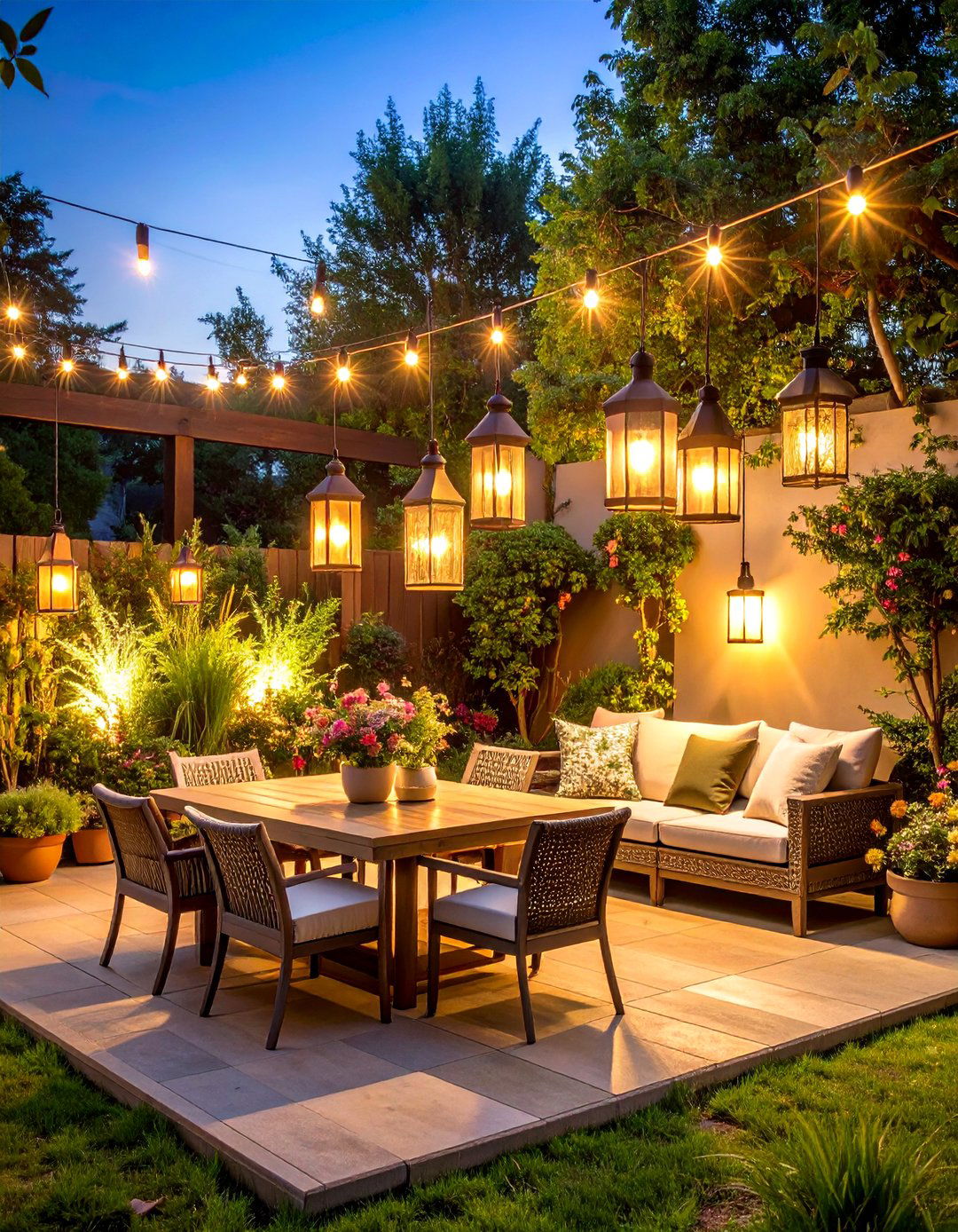 Eclectic Lighting Fixtures - 24 Boho House Exterior Ideas