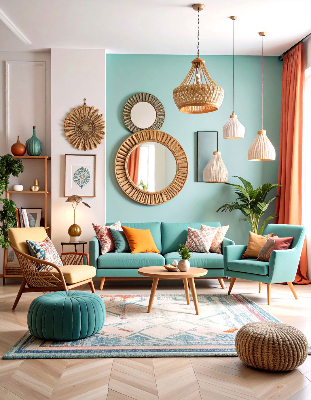 Eclectic Maximalist Gallery Wall - 24 Bohemian Interior Design Ideas