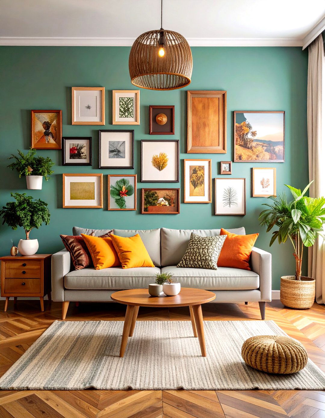 Eclectic Mixed Frame Gallery Walls - 24 Photo Wall Ideas