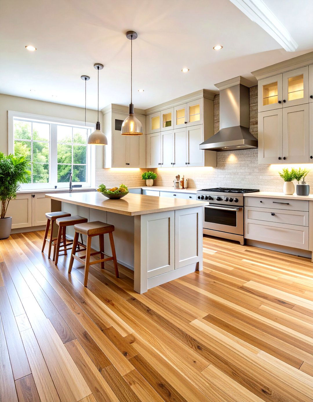 Eco Friendly Bamboo Flooring Innovation - 24 Kitchen Flooring Ideas