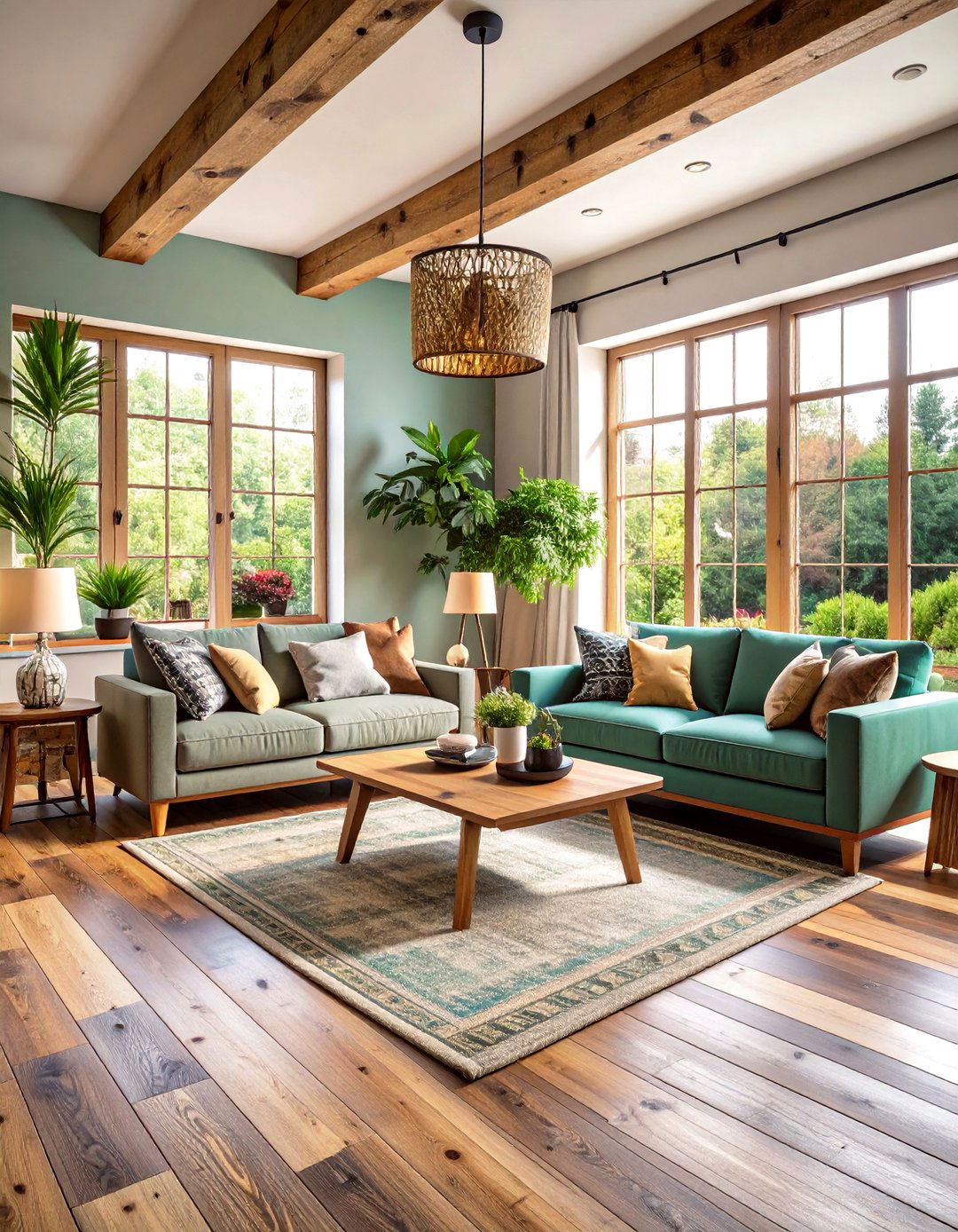 Eco Friendly Reclaimed Options - 24 Living Room Flooring Ideas