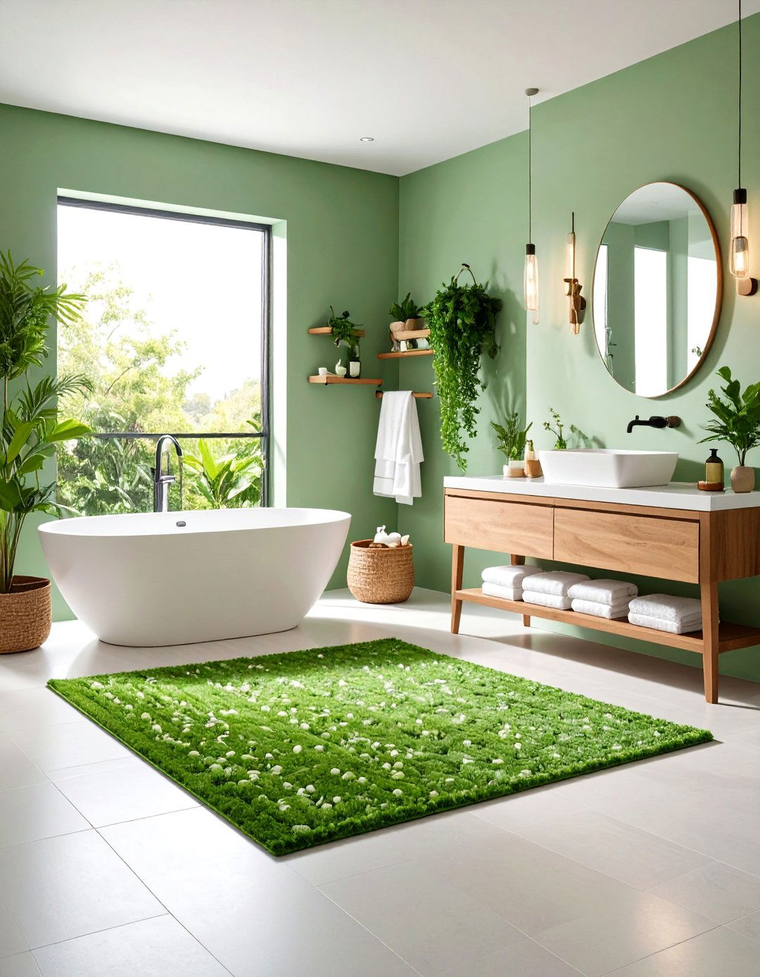 Eco Friendly Recycled Bathroom Rugs - 24 Bathroom Rug Ideas