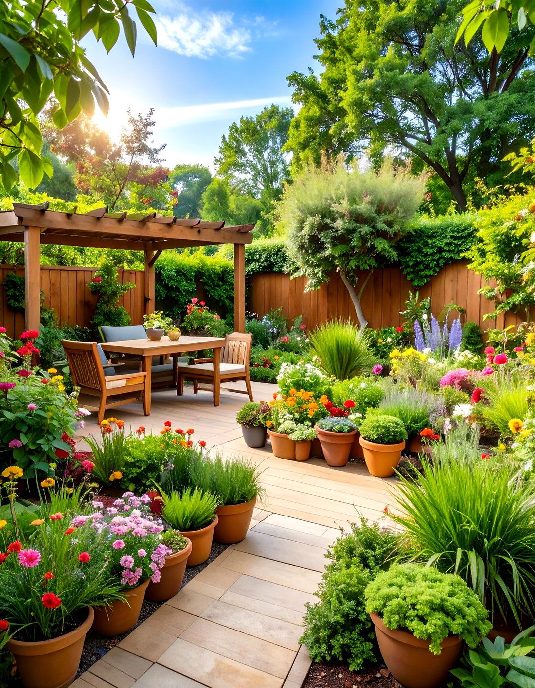 Eco Friendly Sustainable Backyard with Green Practices - 24 Backyard Ideas