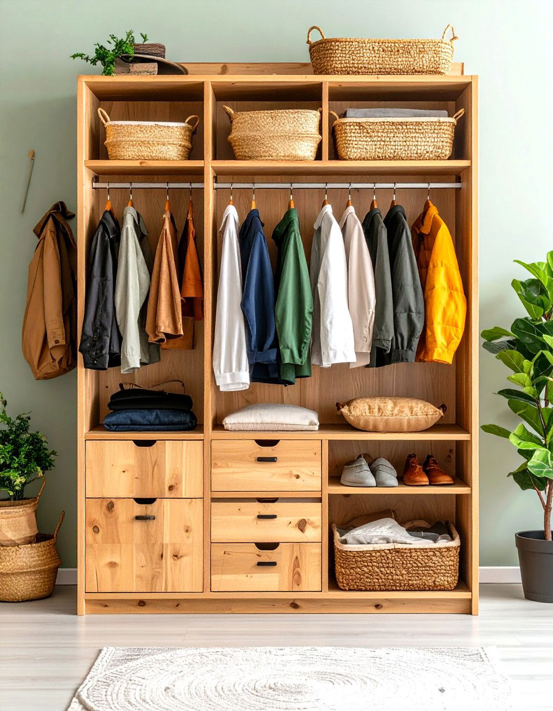 Eco Friendly Sustainable Coat Closet Materials - 24 Coat Closet Ideas