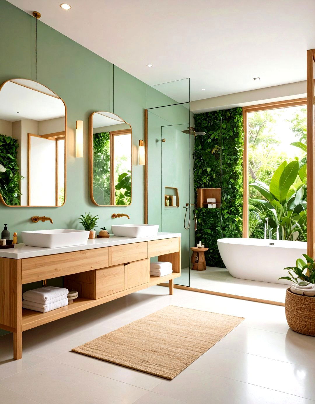 Eco Friendly Sustainable Design - 24 Jack and Jill Bathroom Ideas