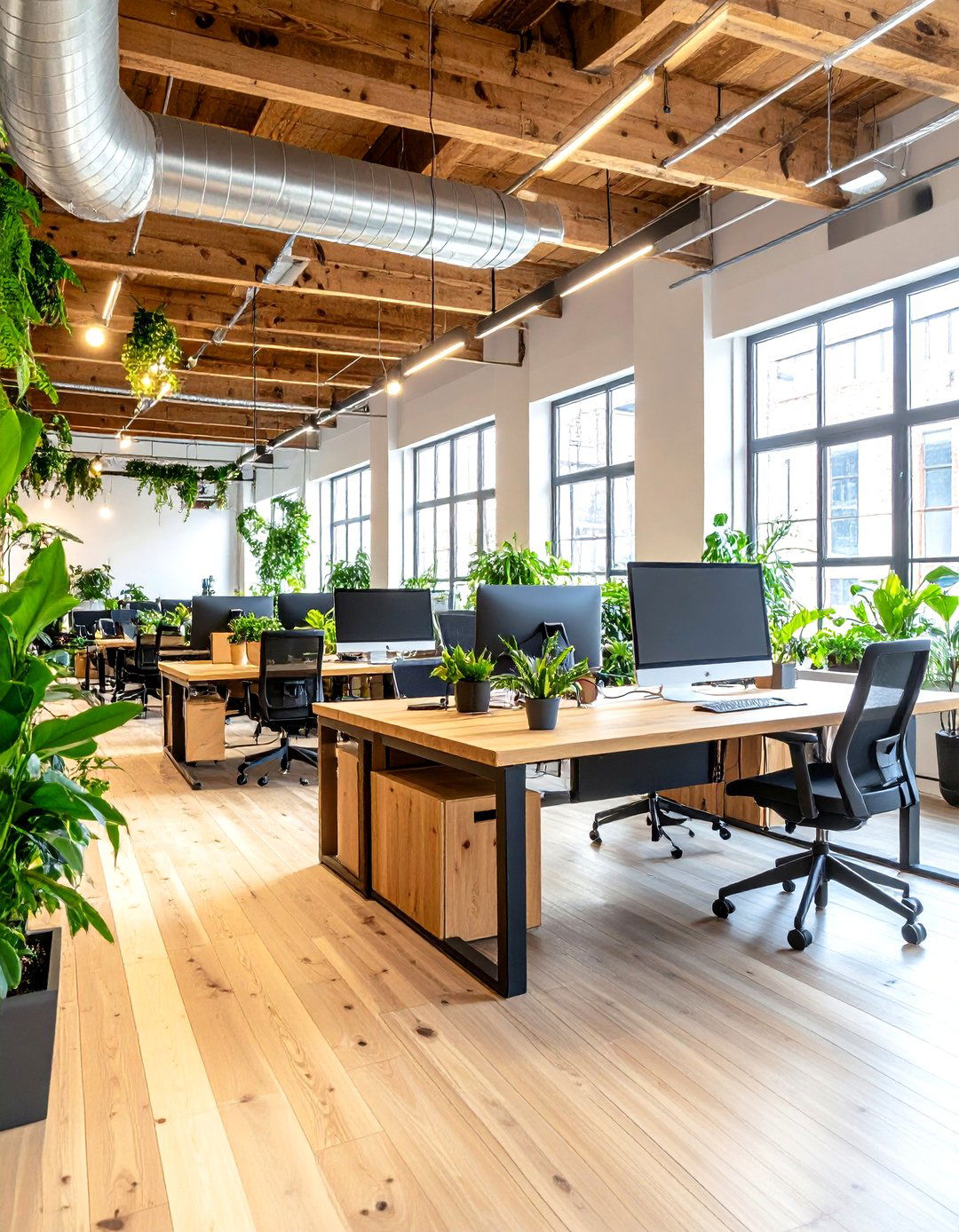 Eco Friendly Sustainable Loft Office - 24 Loft Office Ideas