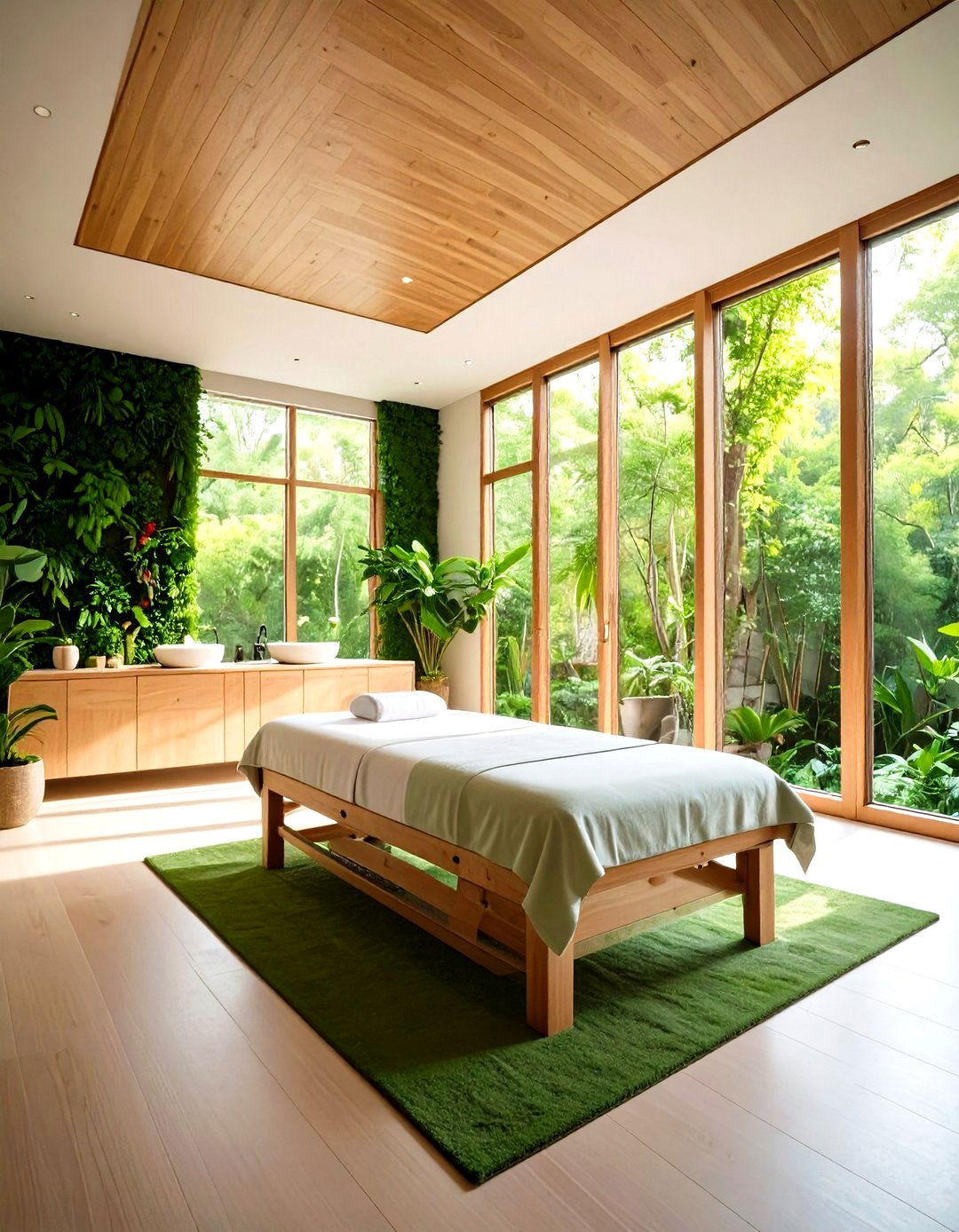 Eco Friendly Sustainable Wellness Space - 24 Massage Room Setup Ideas