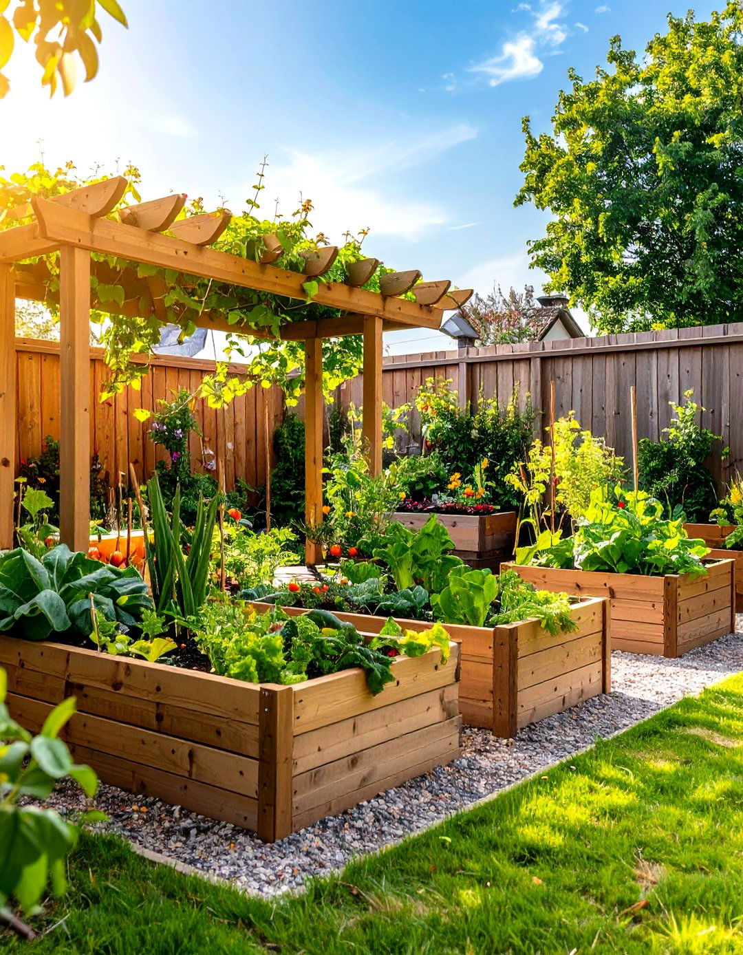 Edible Landscape Kitchen Garden - 24 Modern Small Garden Ideas