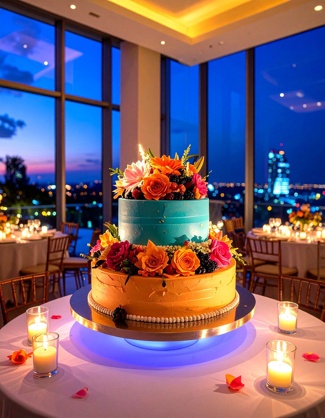 Edible Photography Print Cake - 24 Small Wedding Cake Ideas