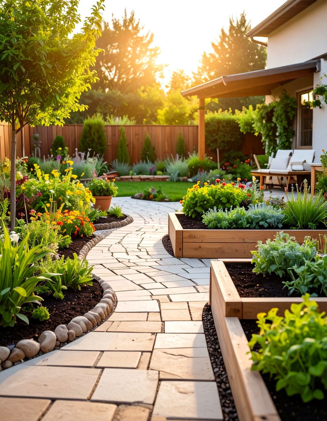 Edible Stone Garden Kitchen - 24 Stone Garden Ideas