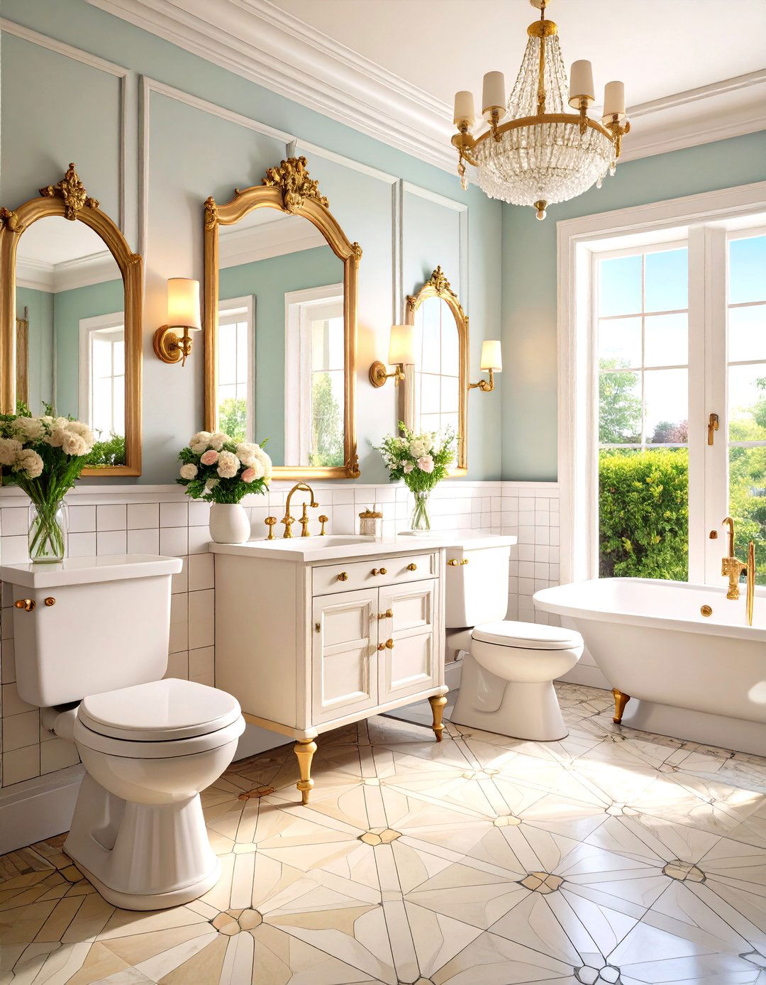 Edwardian Elegance - 24 Vintage Bathroom Ideas