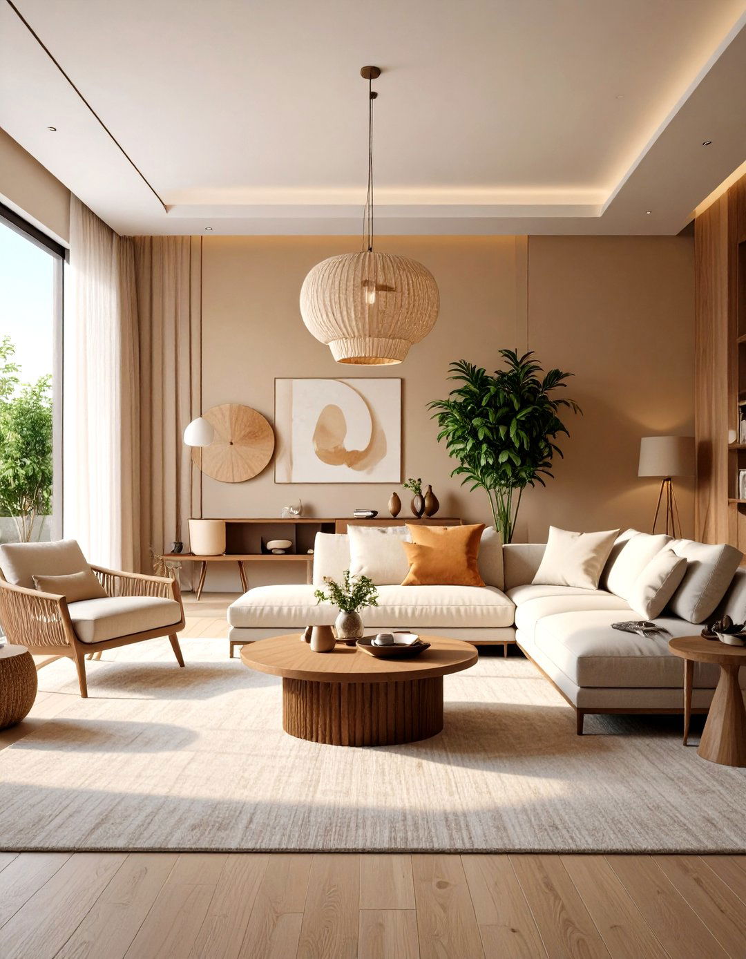 Egyptian Cotton Entertainment Hub - 24 Dulux Egyptian Cotton Living Room Ideas