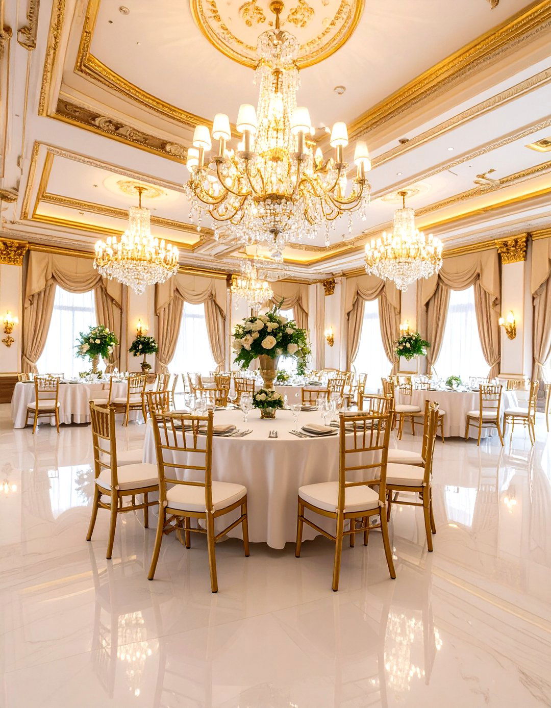 Elegant Ballroom Reception Venue - 24 Classic Wedding Ideas