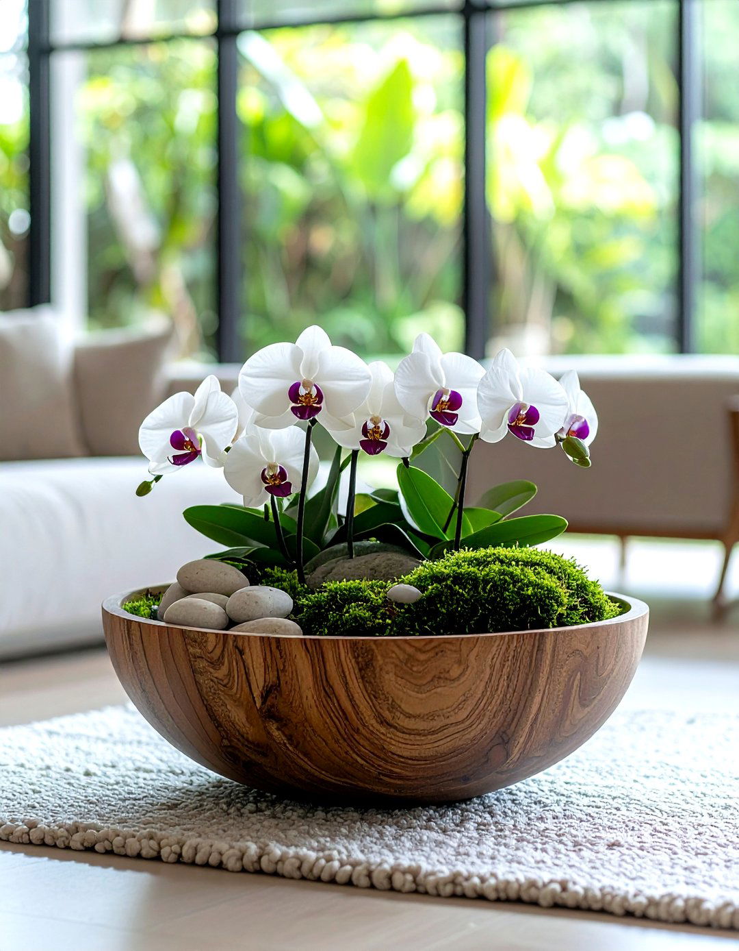 Elegant Orchid Botanical Showcase - 24 Dough Bowl Decor Ideas