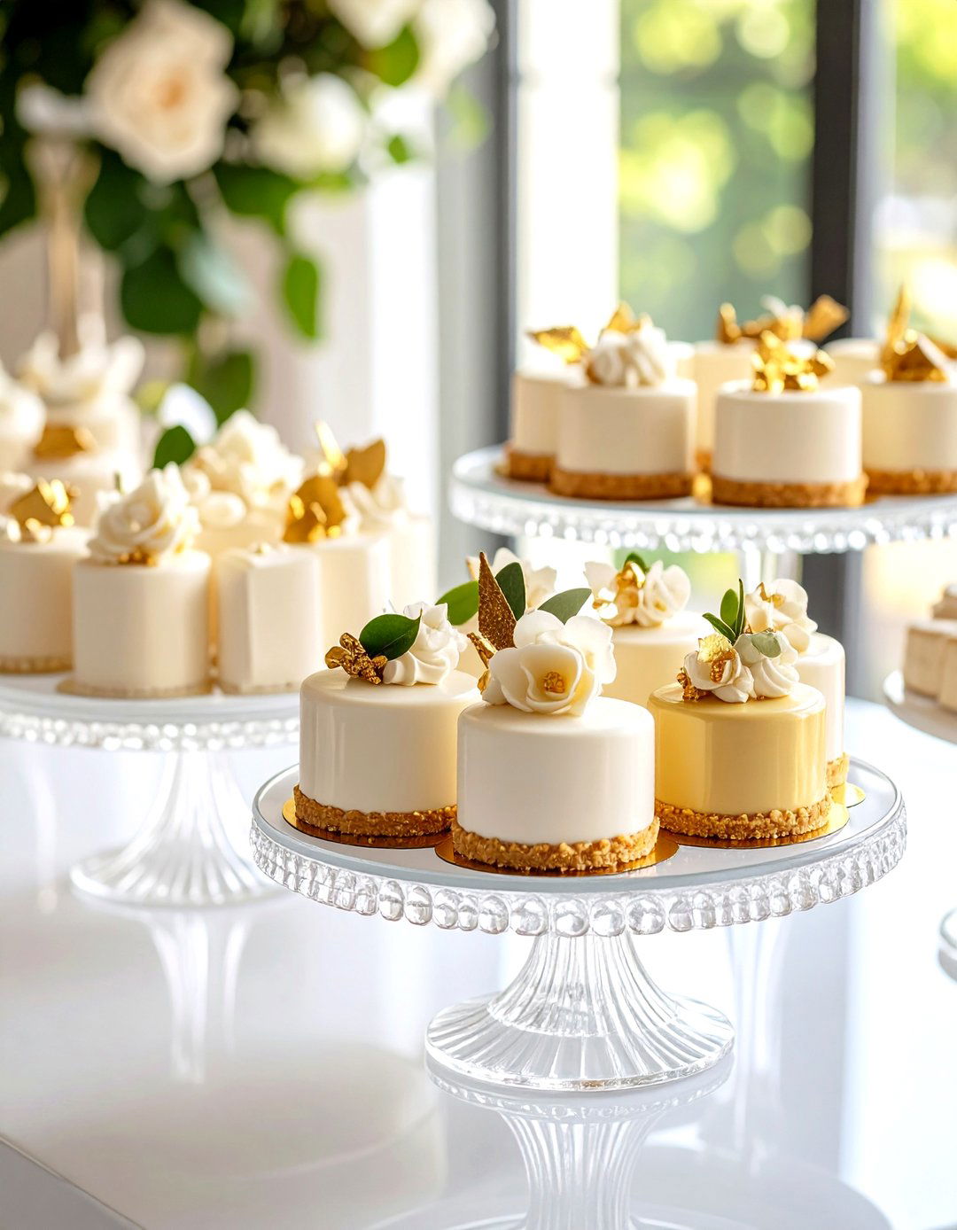 Elegant Petit Fours Collection - 24 Wedding Dessert Ideas