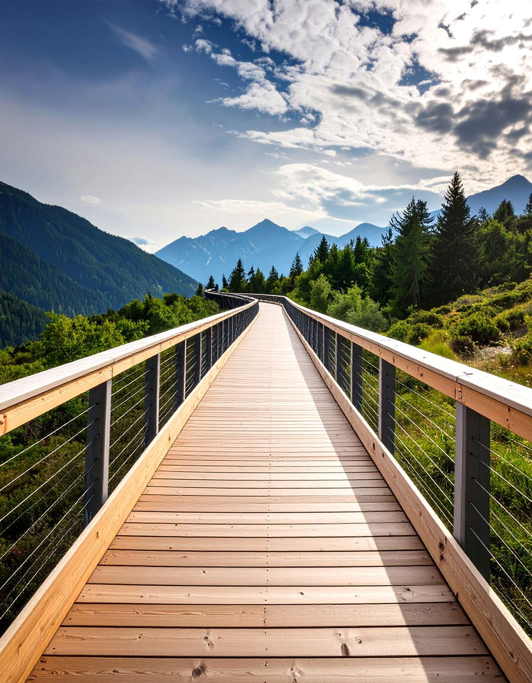 Elevated Composite Boardwalk - 24 Composite Walkway Ideas