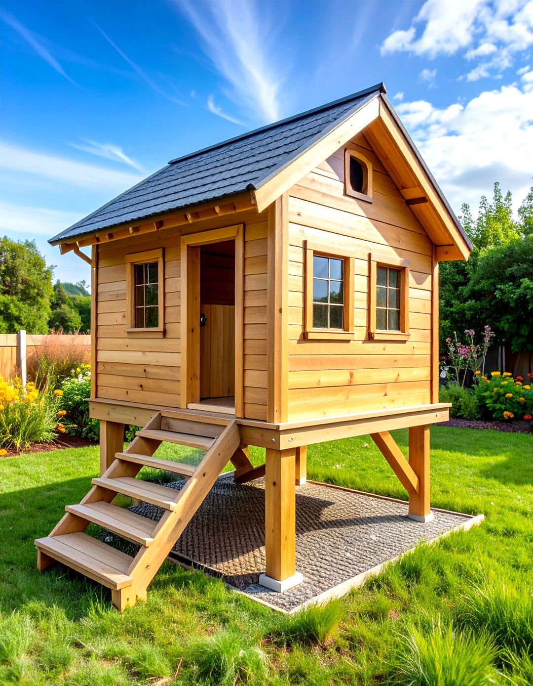 Elevated Predator Proof Design - 24 Duck House Ideas