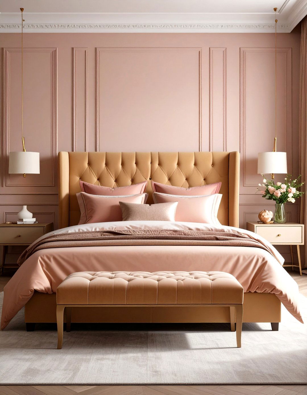 Embossed Texture Bedroom Wallpaper - 24 Bedroom Wallpaper Ideas