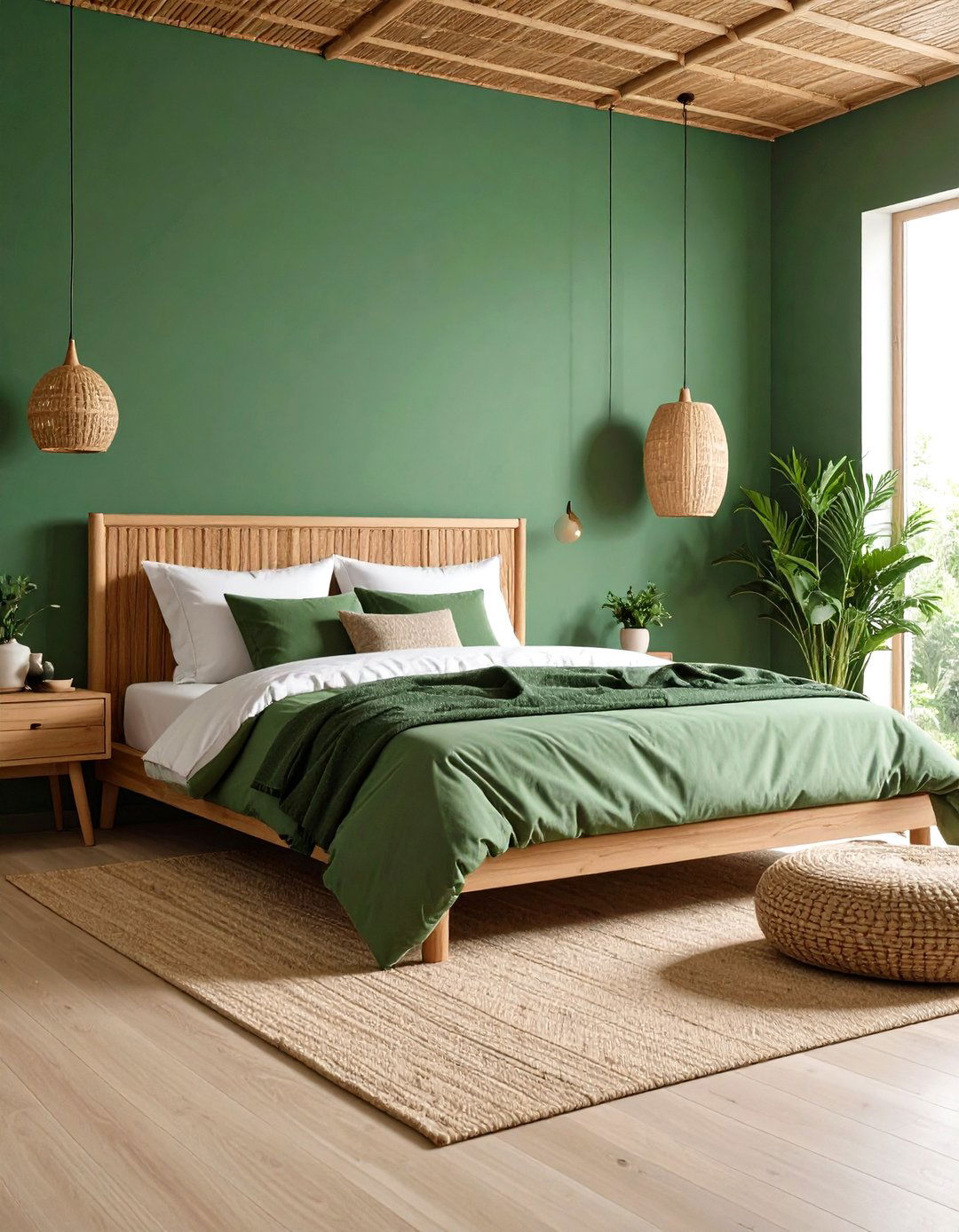 Emerald Green Spa Inspired Bedroom - 24 Emerald Green Bedroom Ideas