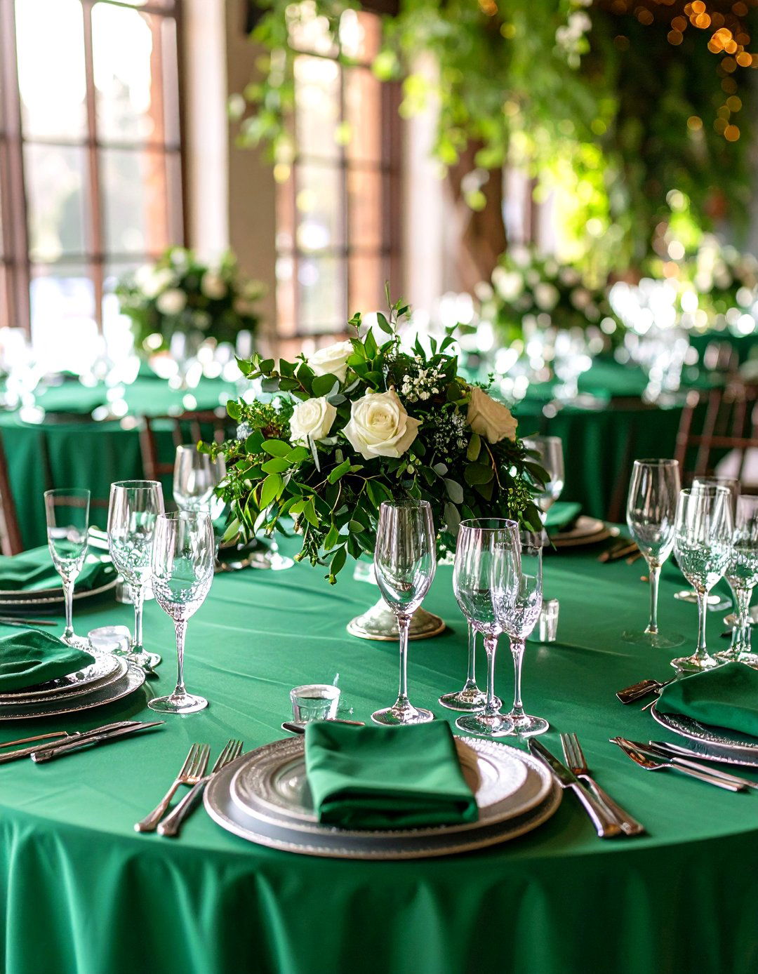 Emerald Winter Wedding Wonderland - 24 Emerald Green Wedding Ideas